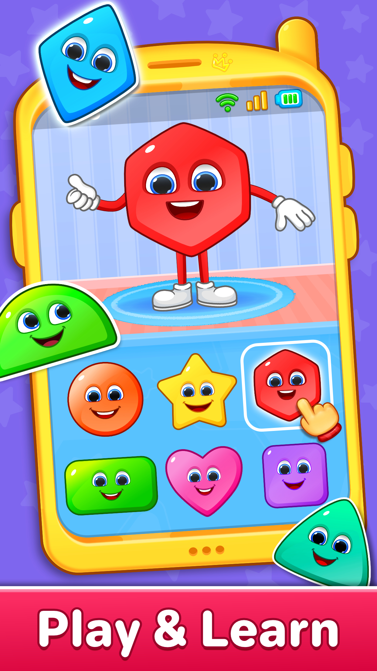 اسکرین شات 3 بازی Baby Phone & Kids Games