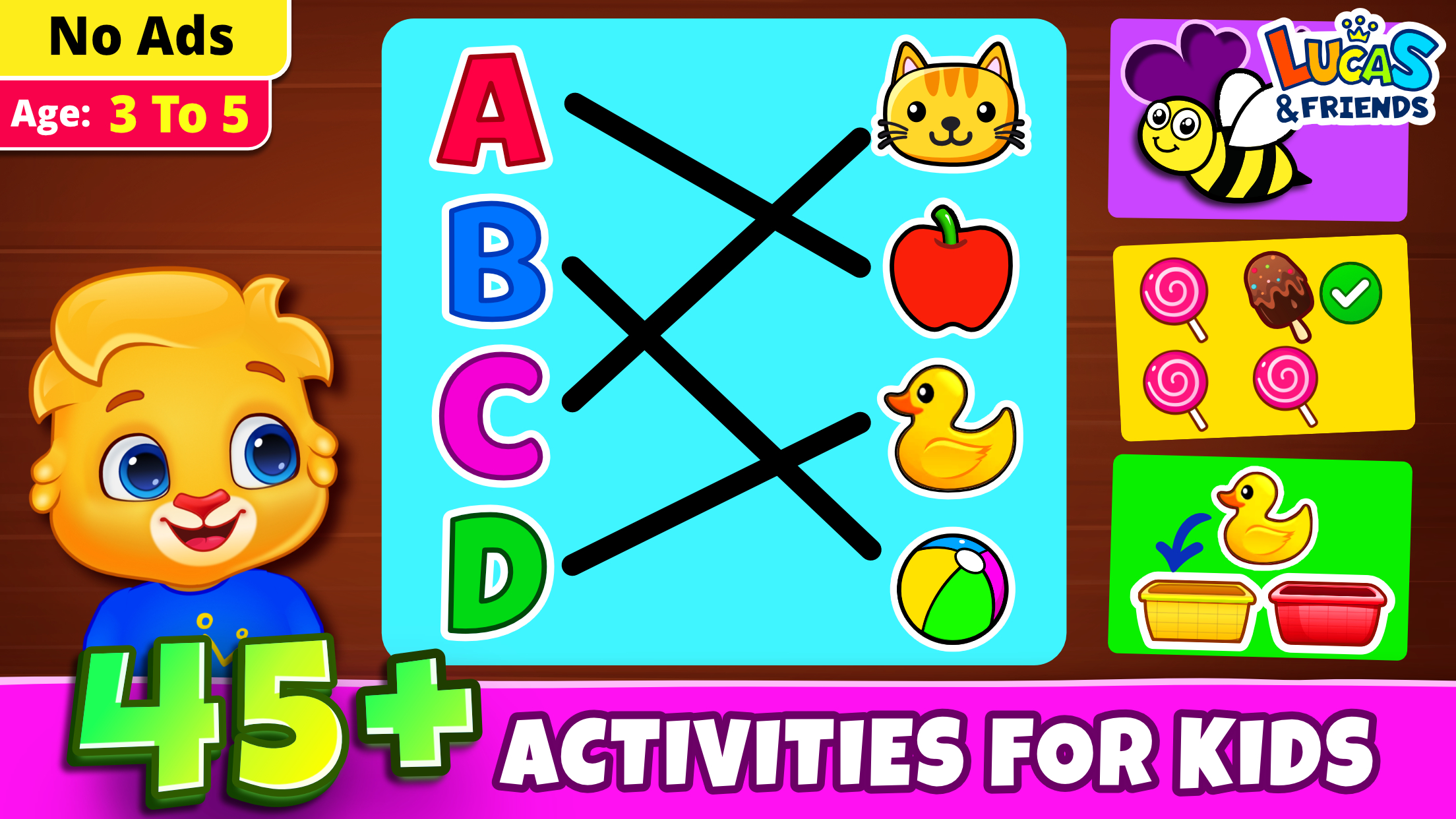 اسکرین شات 1 بازی Kids Games: For Toddlers 3-5
