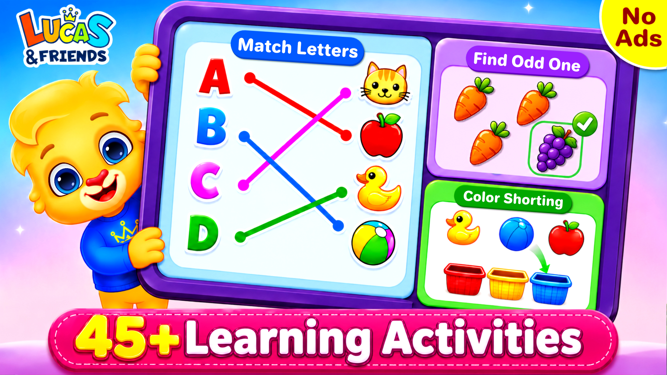 اسکرین شات 1 بازی Kids Games: For Toddlers 3-5