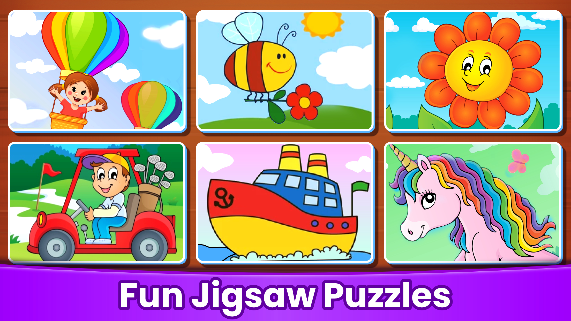 اسکرین شات 6 بازی Puzzle Kids: Jigsaw Puzzles