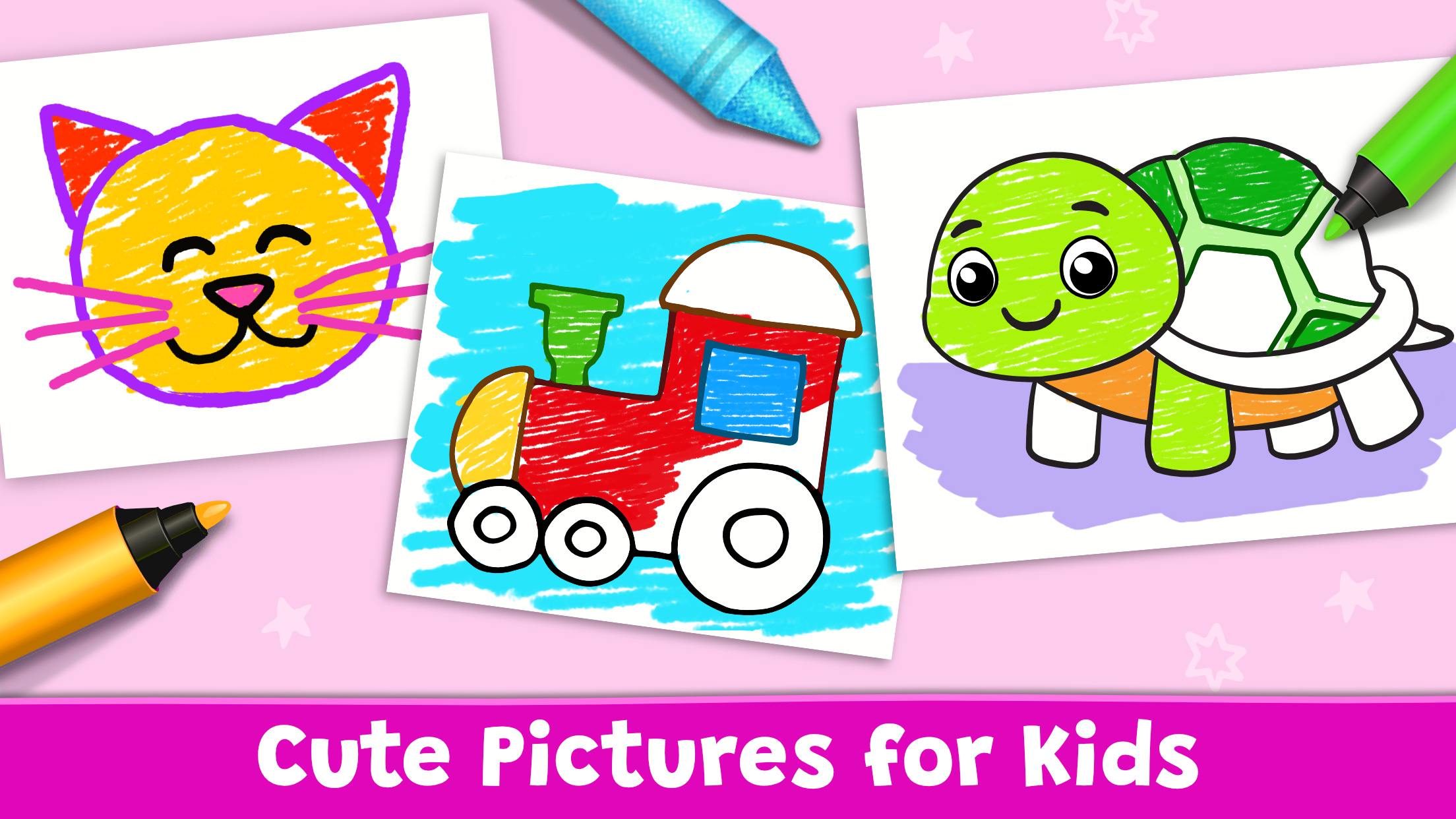 اسکرین شات 4 بازی Coloring Games: Color & Paint