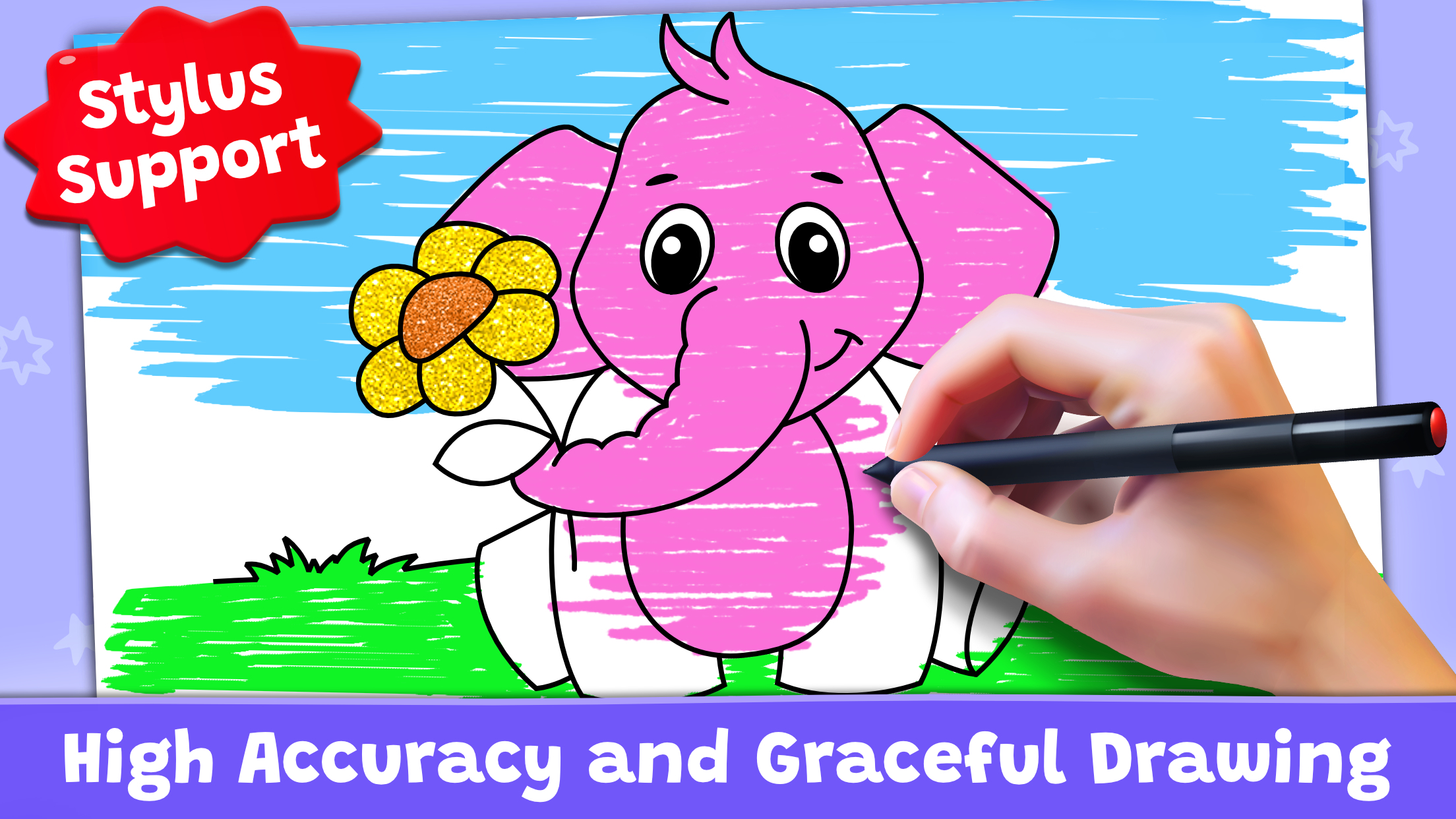 اسکرین شات 7 بازی Coloring Games: Color & Paint
