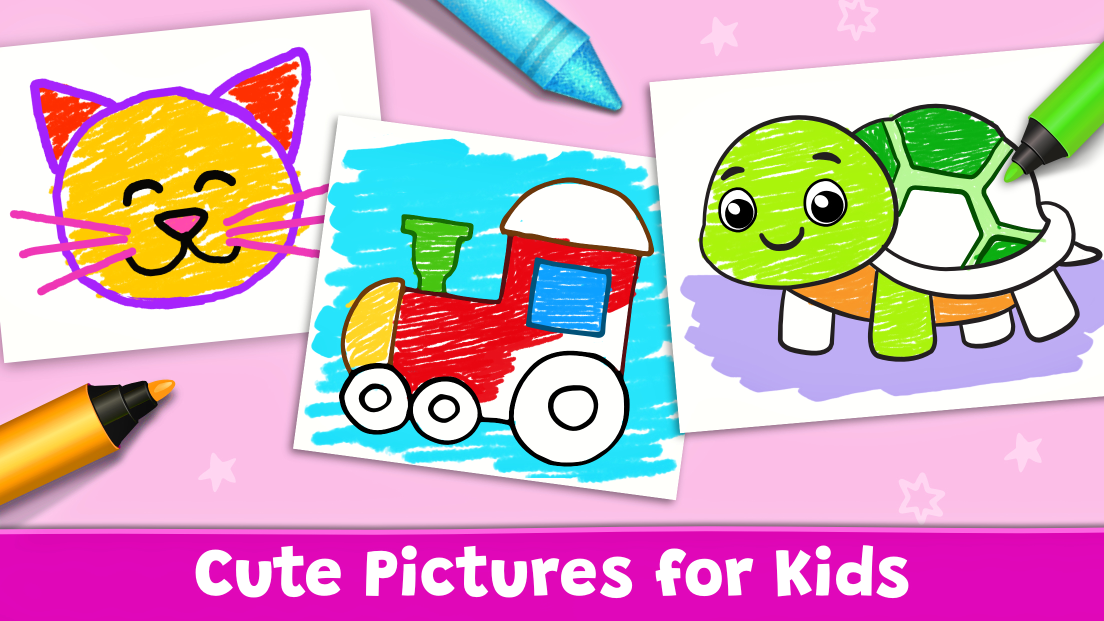 اسکرین شات 4 بازی Coloring Games: Color & Paint