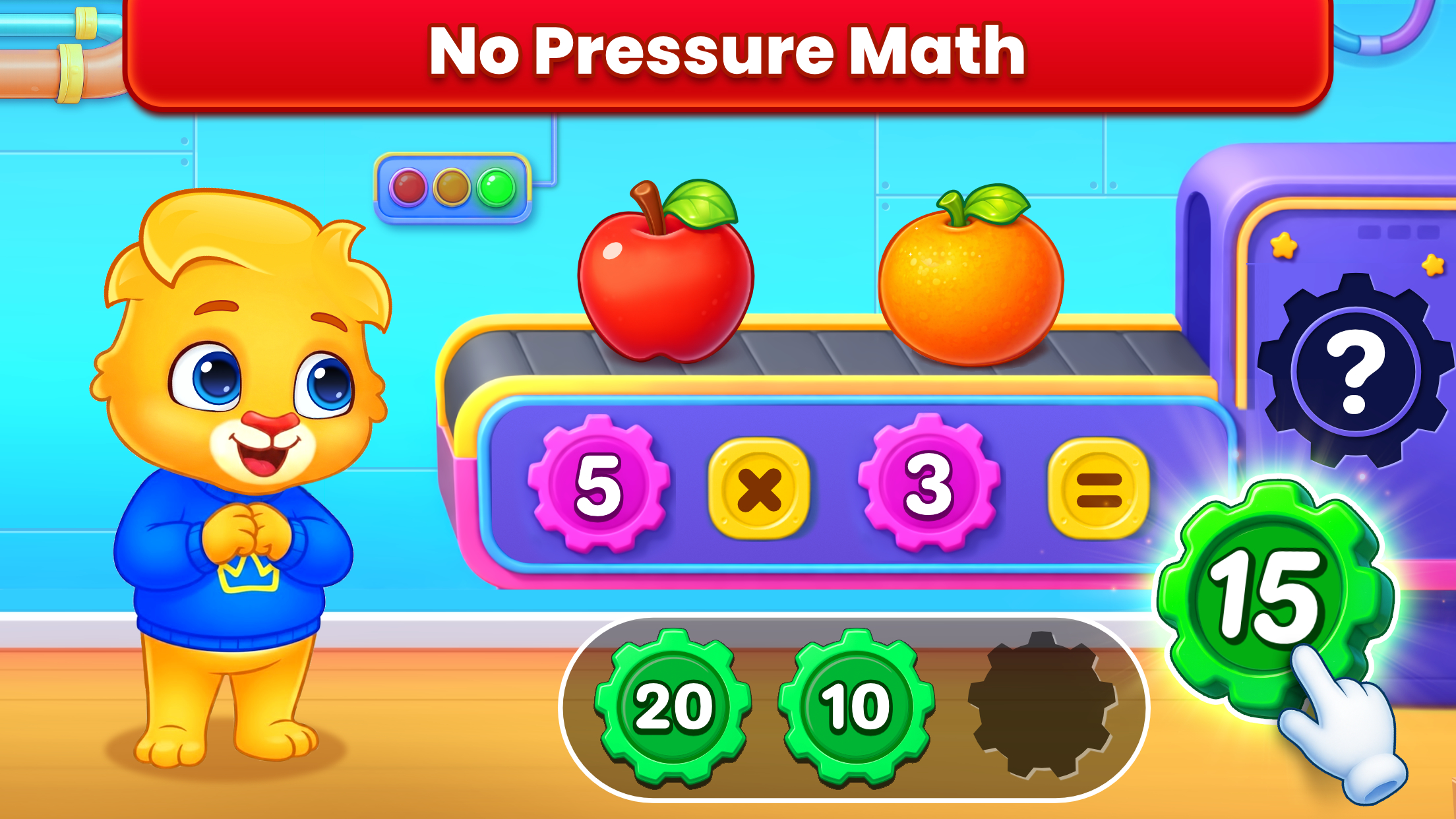 اسکرین شات 2 بازی Kids Multiplication Math Games