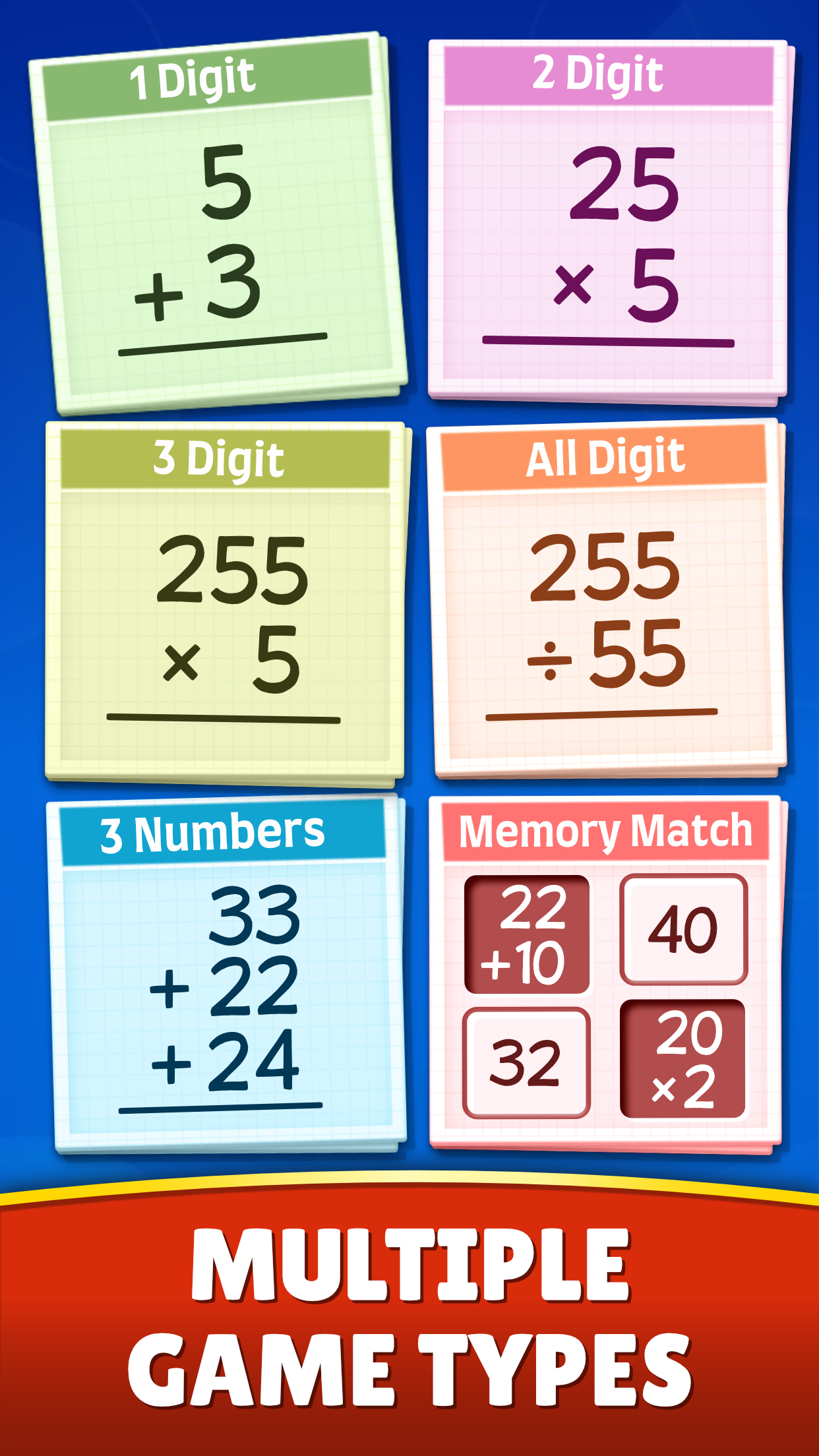 اسکرین شات 4 بازی Math Games: Math for Kids