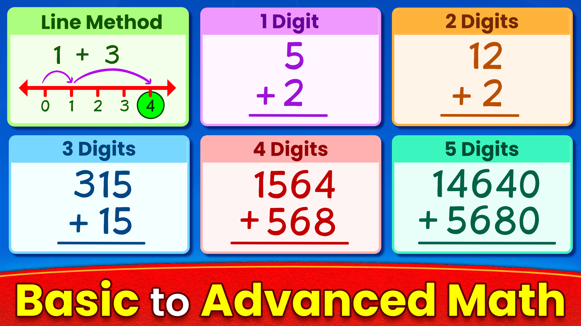 اسکرین شات 2 بازی Math Games: Math for Kids