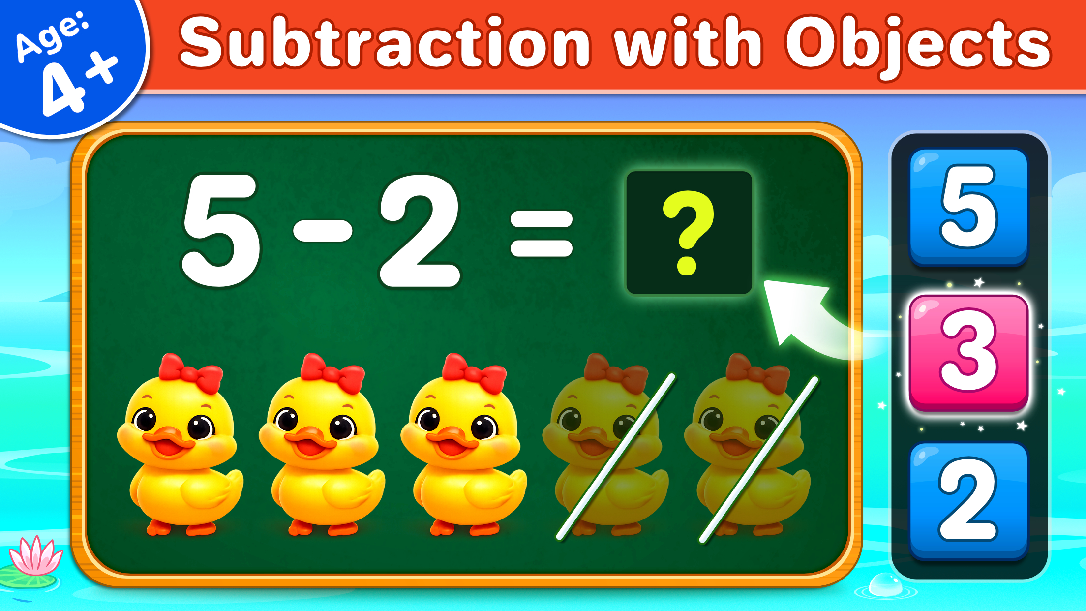 اسکرین شات 2 بازی Math Kids: Math Games For Kids
