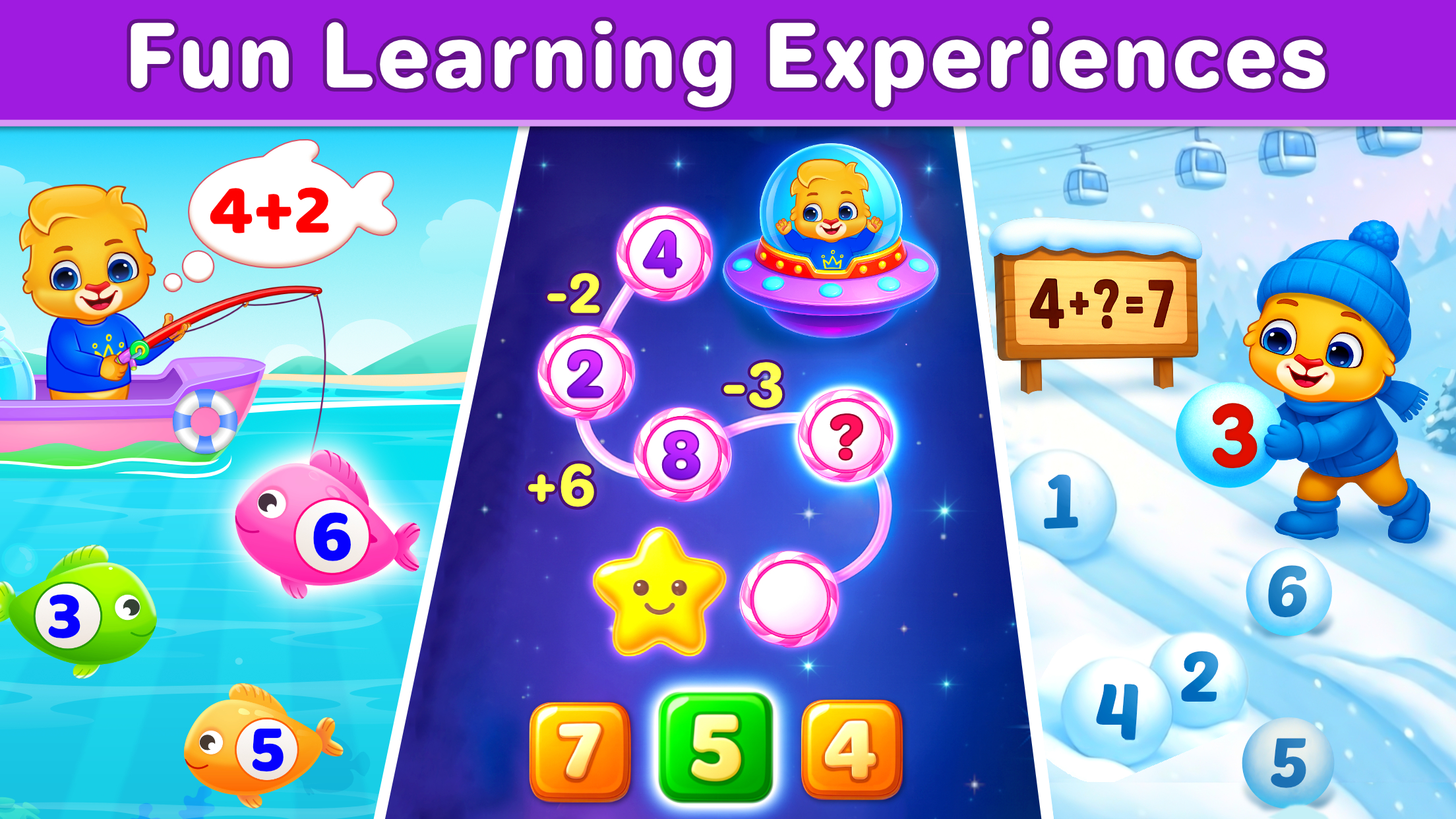 اسکرین شات 7 بازی Math Kids: Math Games For Kids