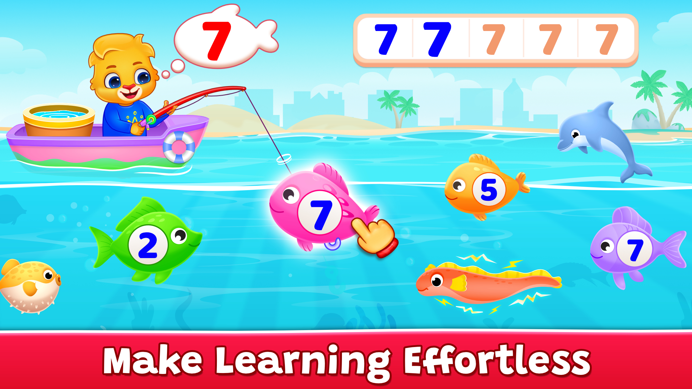 اسکرین شات 4 بازی 123 Numbers - Count & Tracing