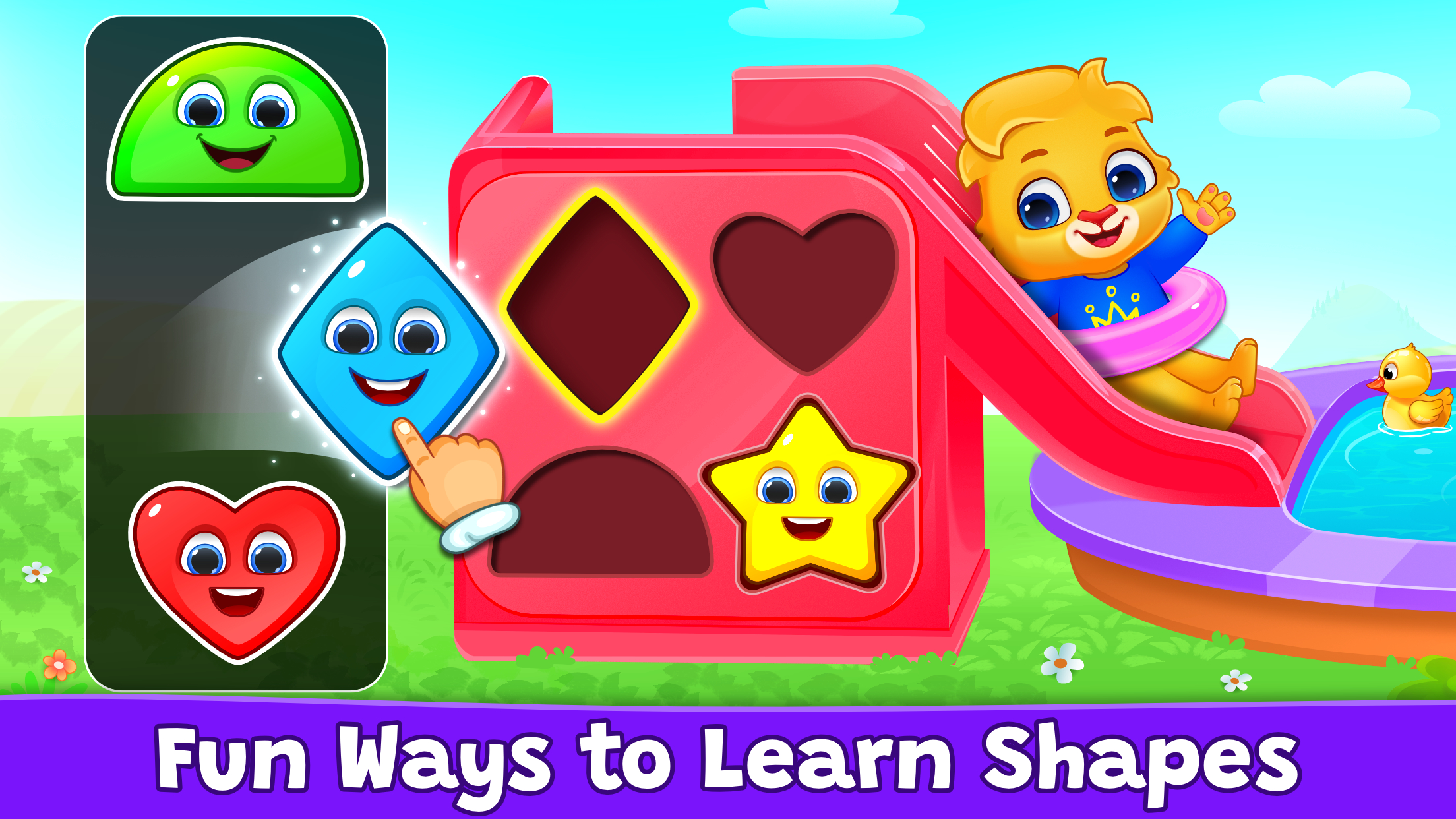 اسکرین شات 3 بازی Colors & Shapes: Coloring game