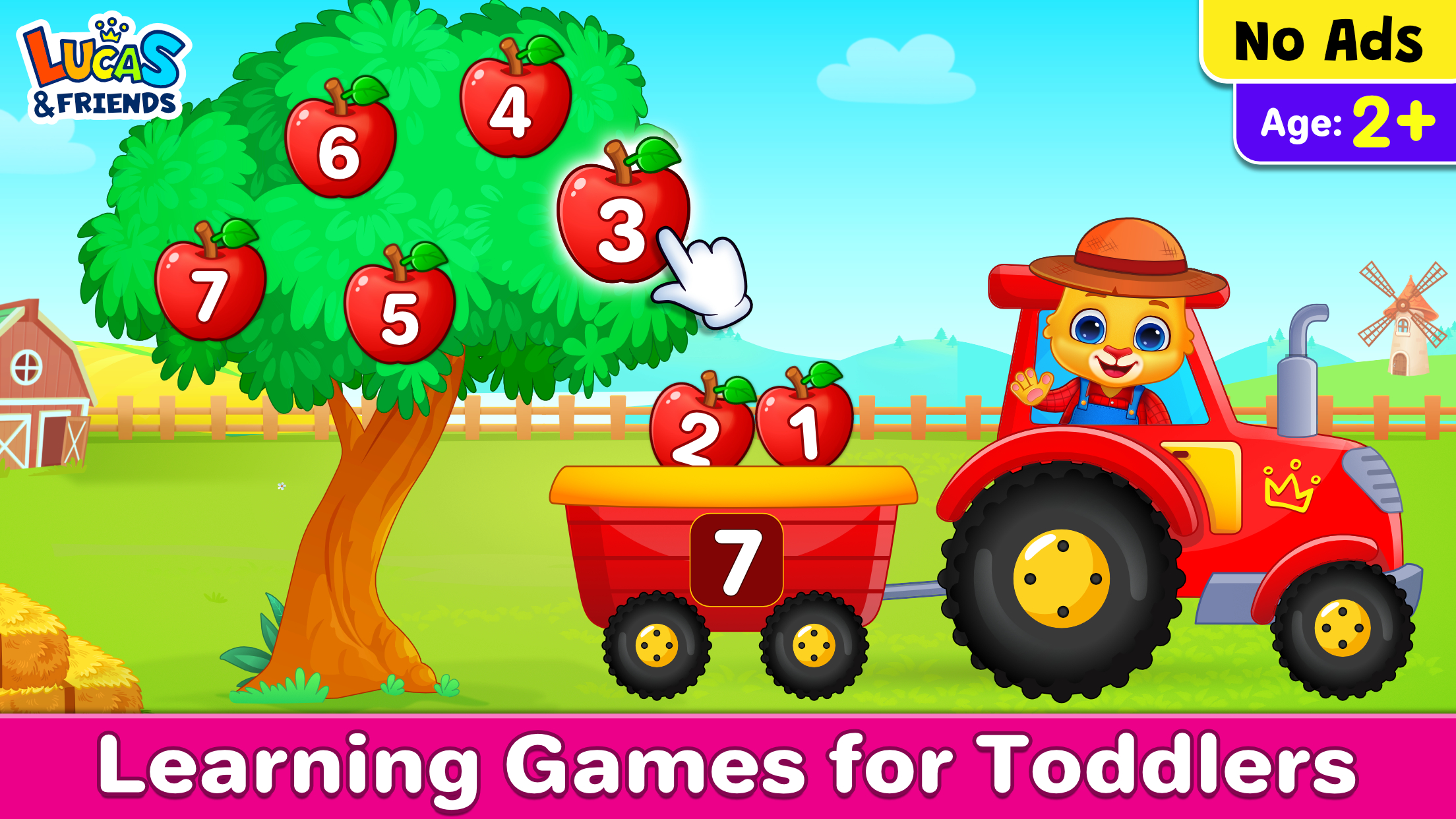 اسکرین شات 1 بازی Kids Toddler & Preschool Games