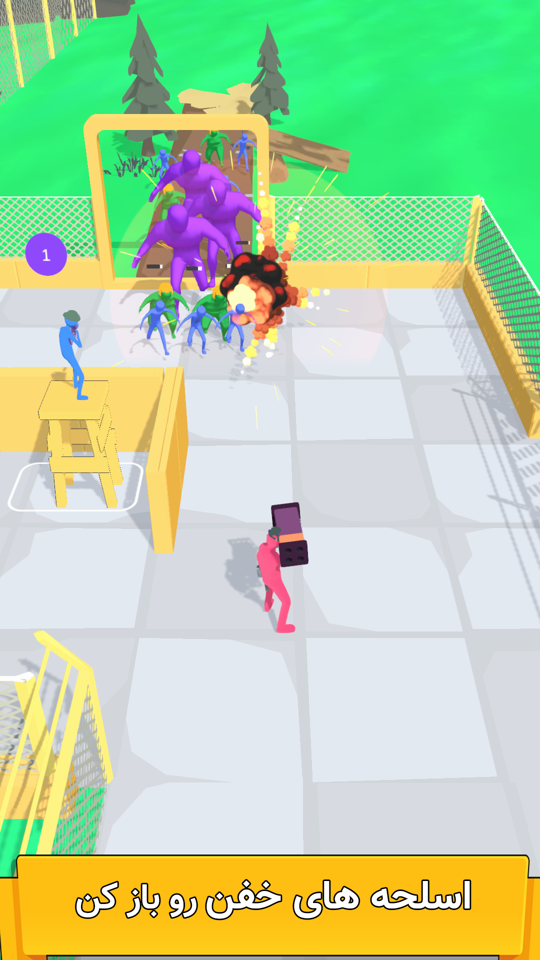 اسکرین شات 5 بازی شورش زامبی ها