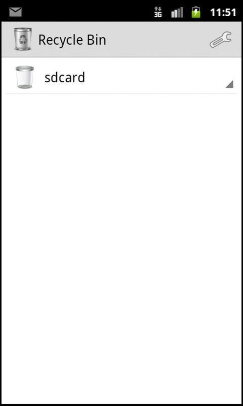 اسکرین شات 2 برنامه Recycle Bin