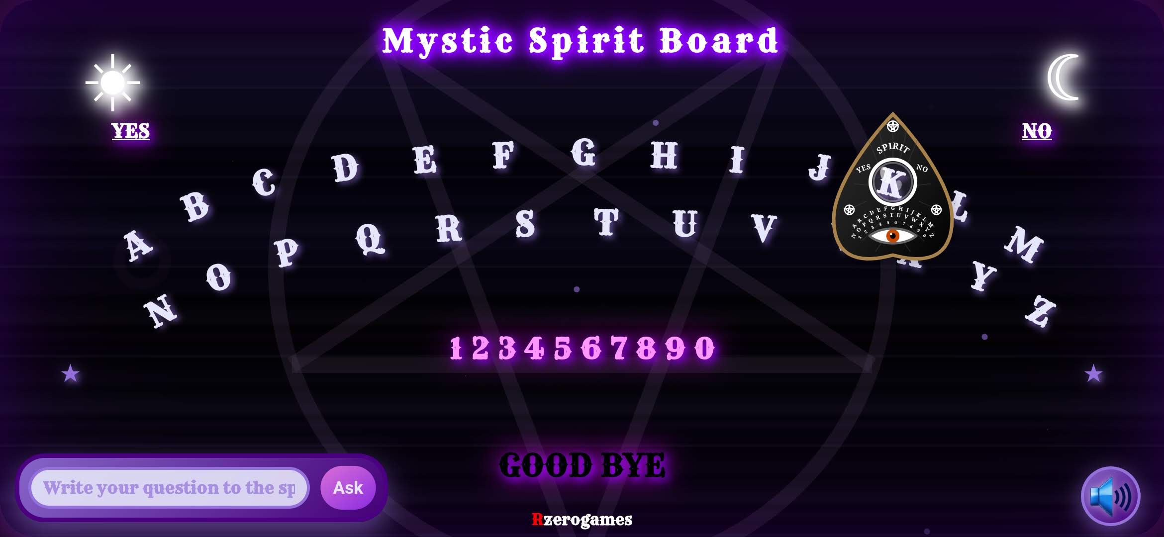 اسکرین شات 3 بازی Mystic Spirit Board