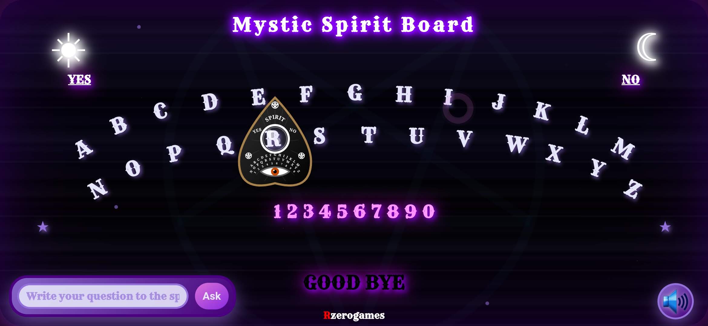 اسکرین شات 6 بازی Mystic Spirit Board