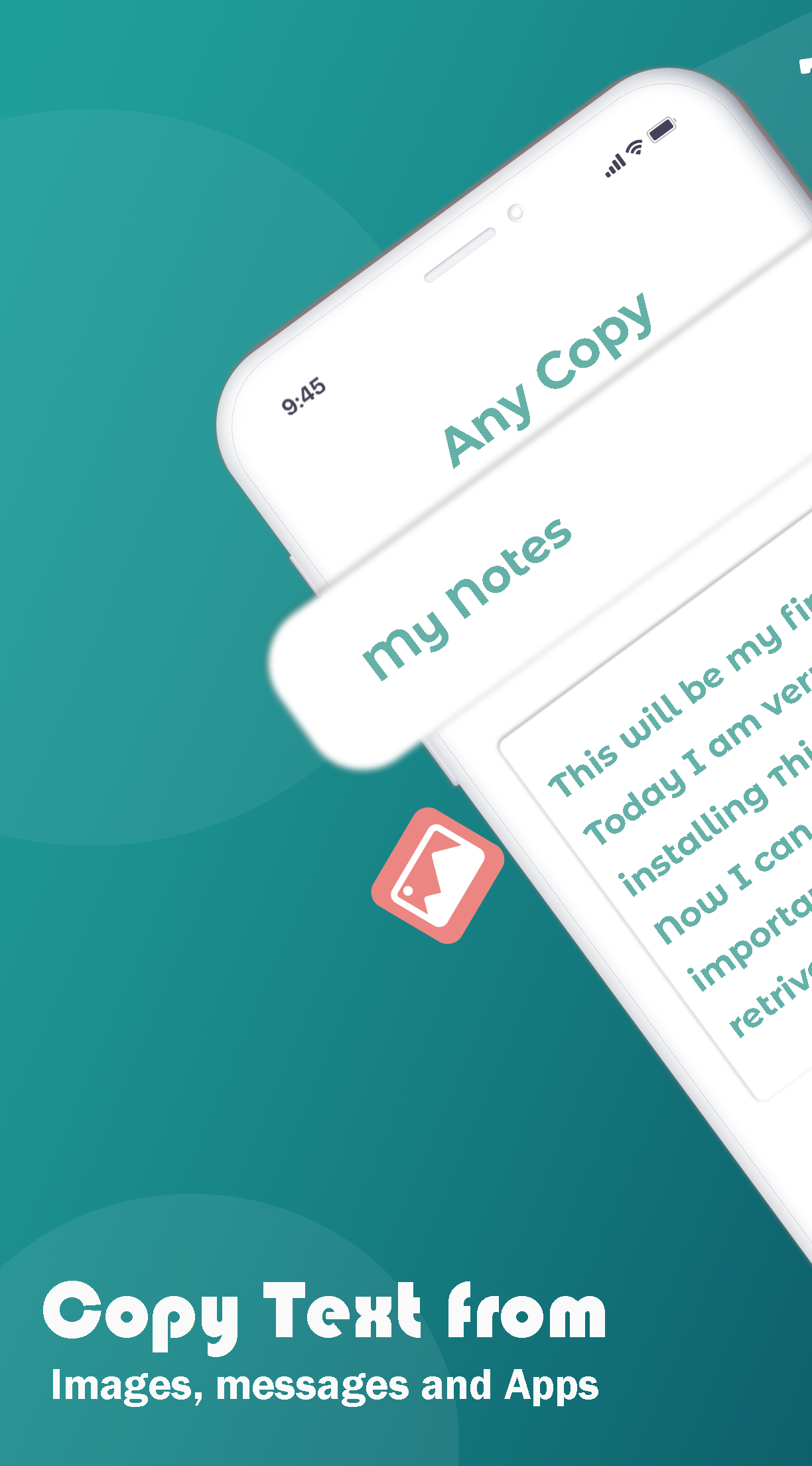 اسکرین شات 2 برنامه Description Copy: Copy Descrip