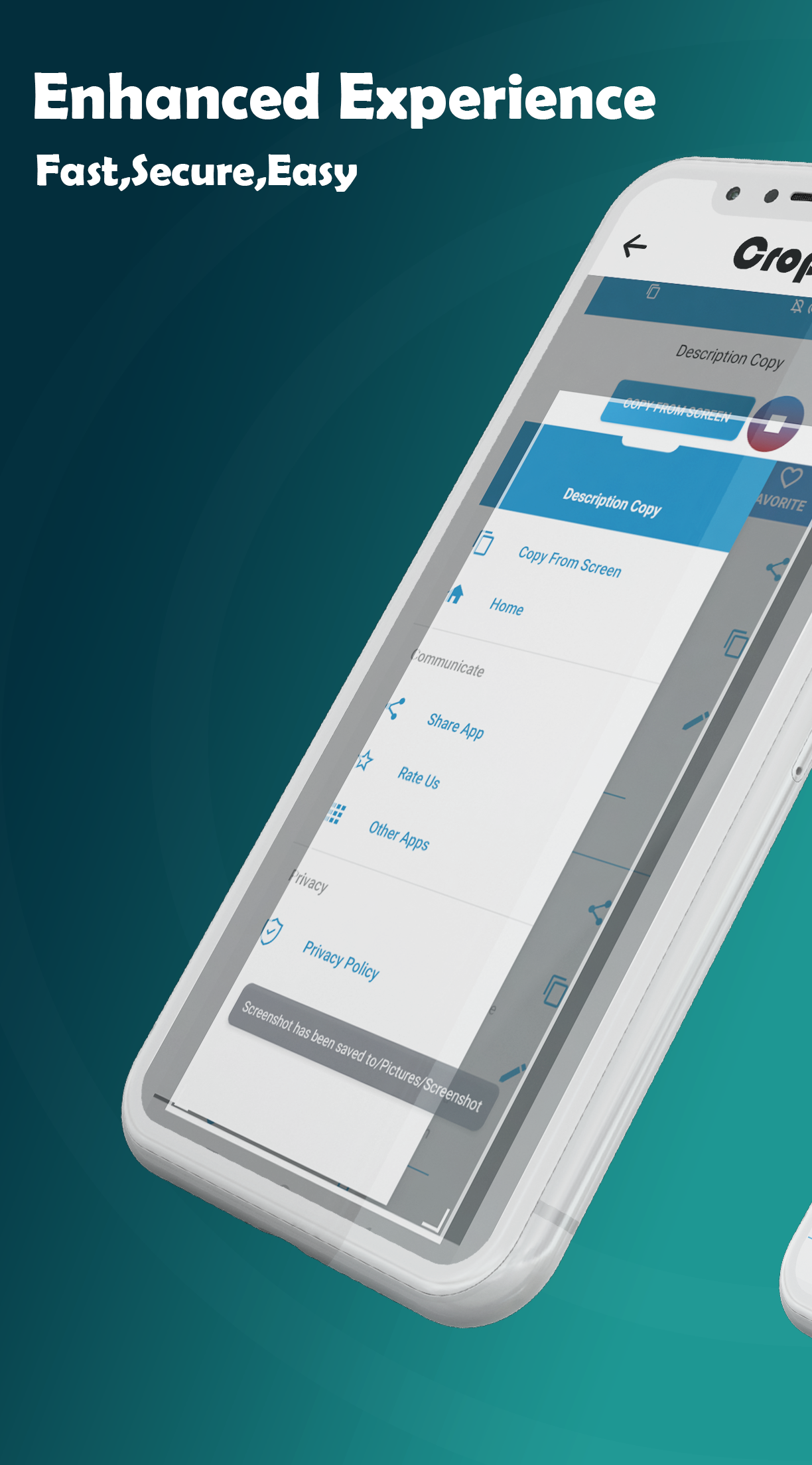 اسکرین شات 4 برنامه Description Copy: Copy Descrip