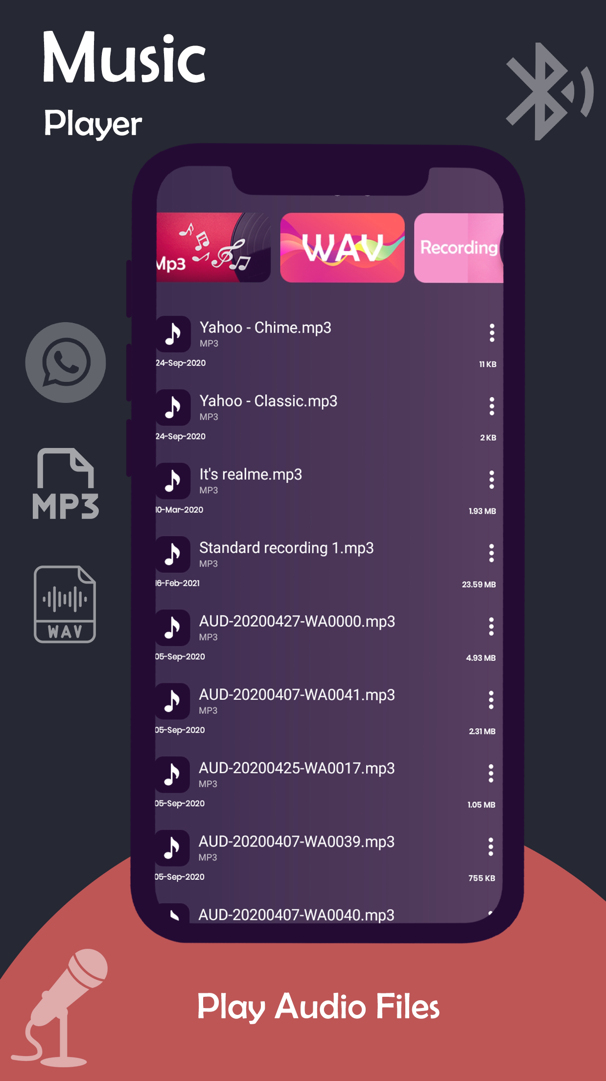 اسکرین شات 4 برنامه Mic: Live Bluetooth Microphone