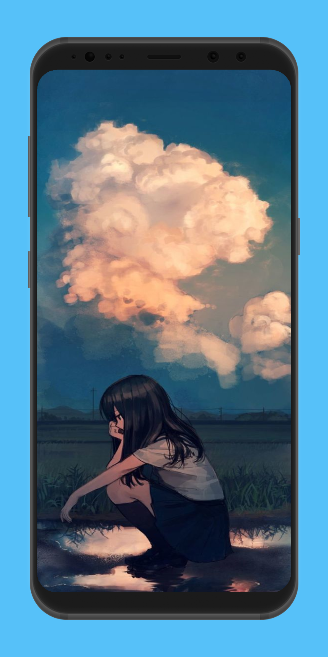 اسکرین شات 4 برنامه Sad Anime Wallpaper HD 4K