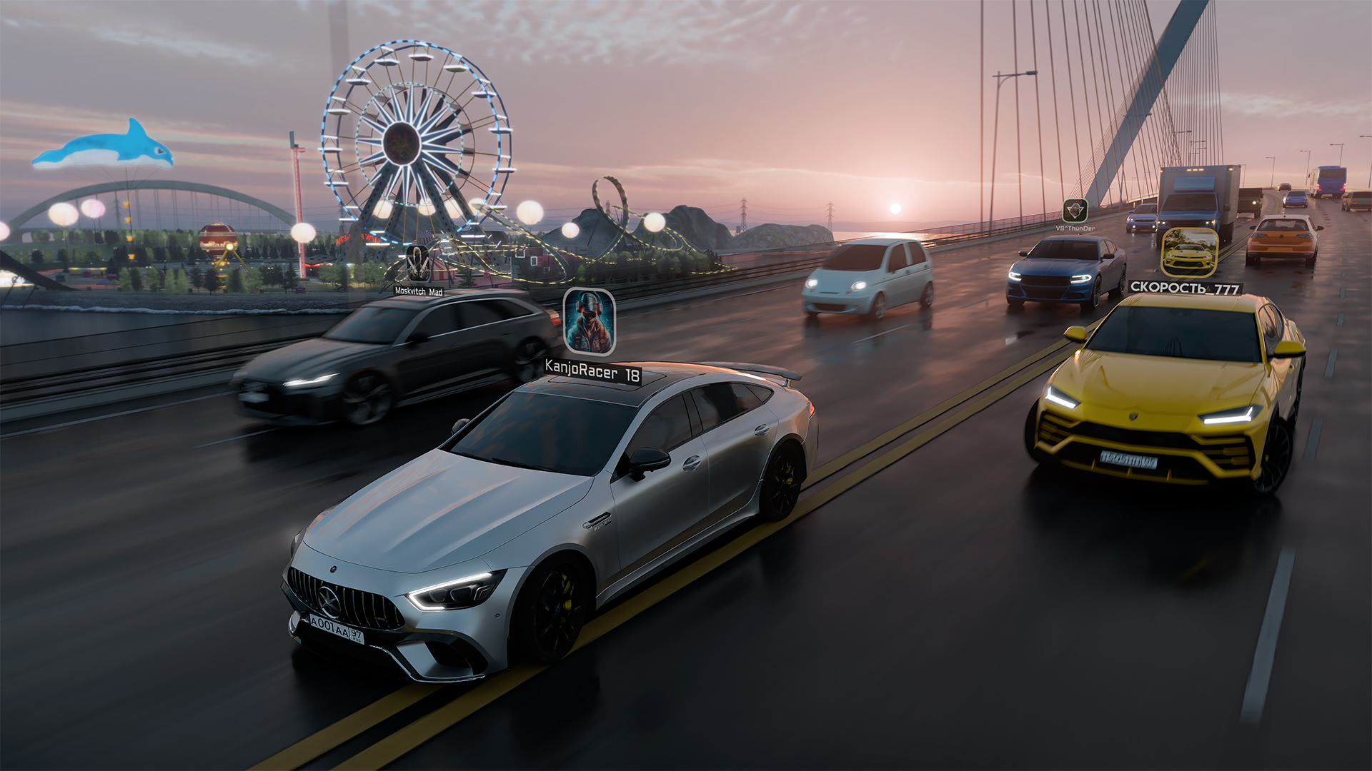 اسکرین شات 3 بازی Traffic Racer Open World