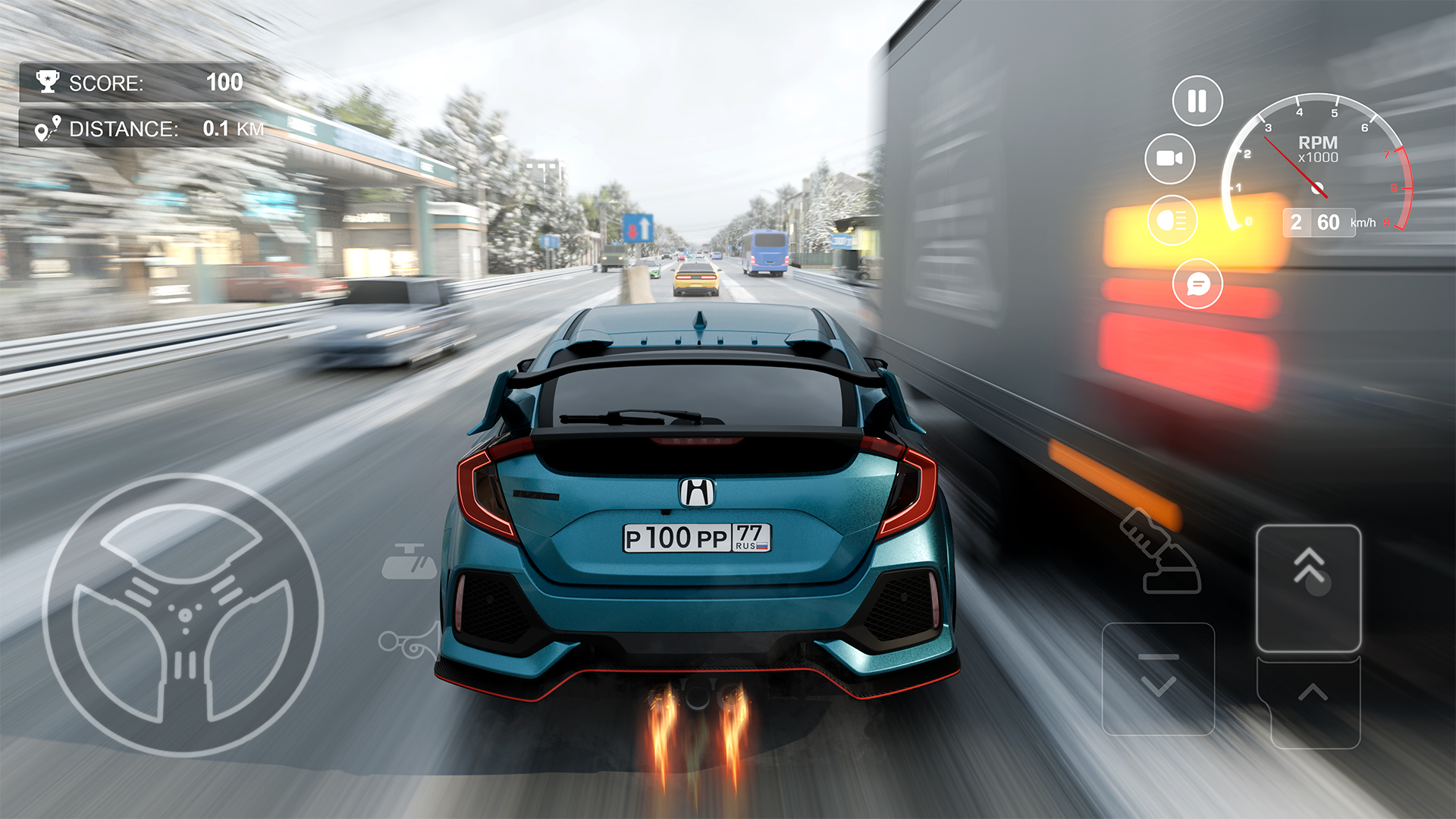 اسکرین شات 7 بازی Traffic Racer Open World