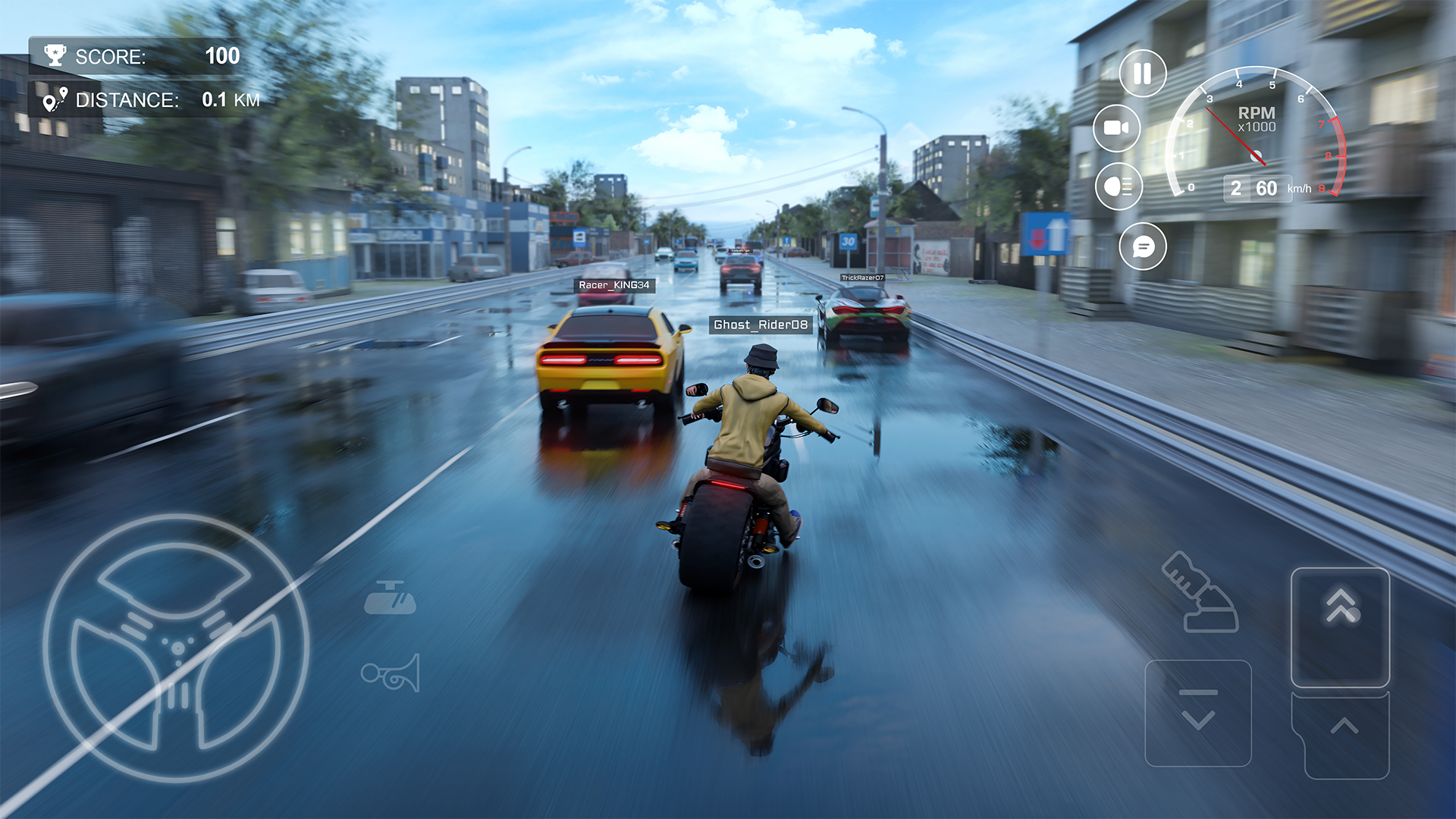 اسکرین شات 5 بازی Traffic Racer Open World