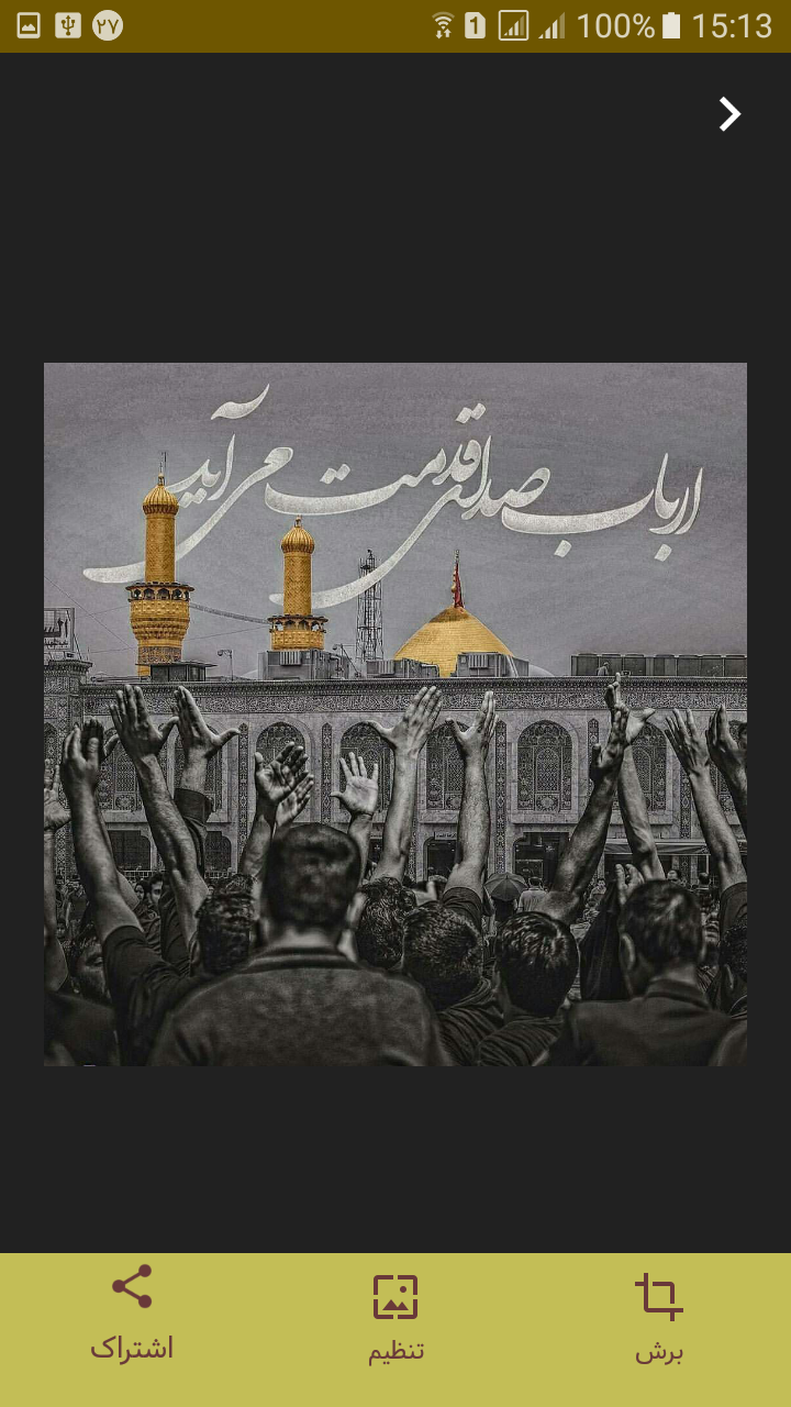 اسکرین شات 4 برنامه ‏‏زیارت عاشورا صوتی