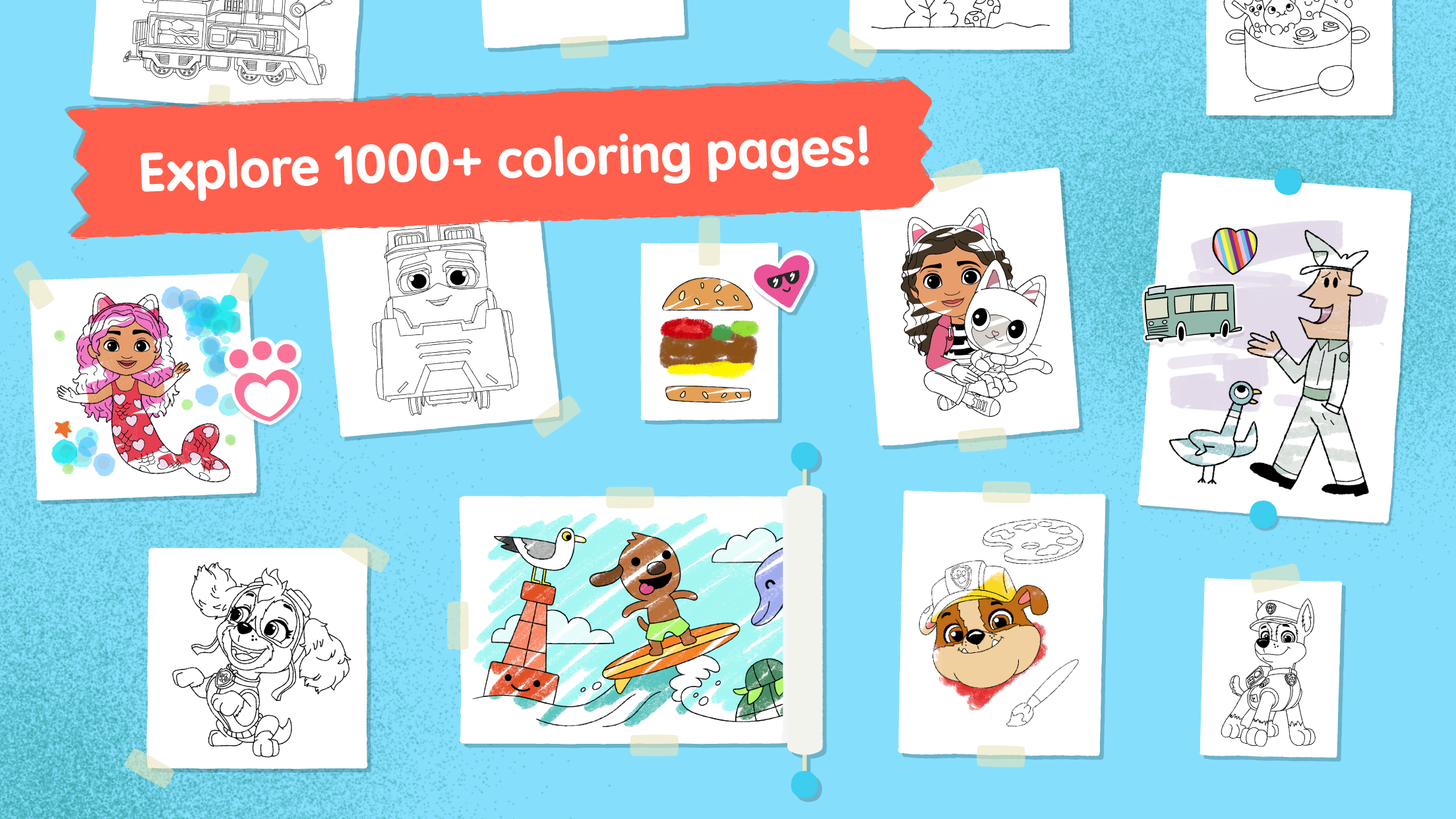 اسکرین شات 6 بازی Crayon Club: Color PAW Patrol
