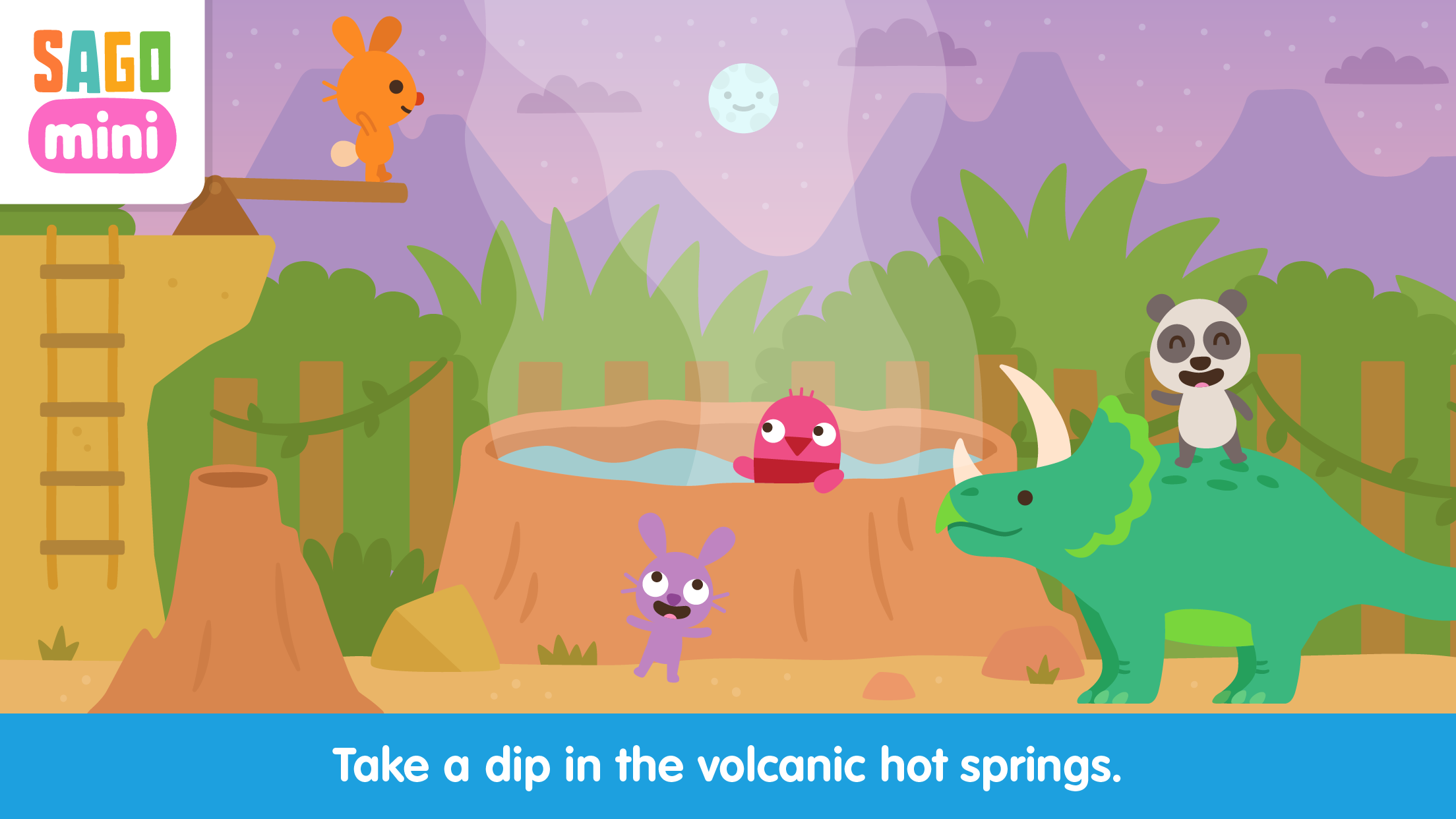اسکرین شات 6 برنامه Sago Mini Dinosaurs
