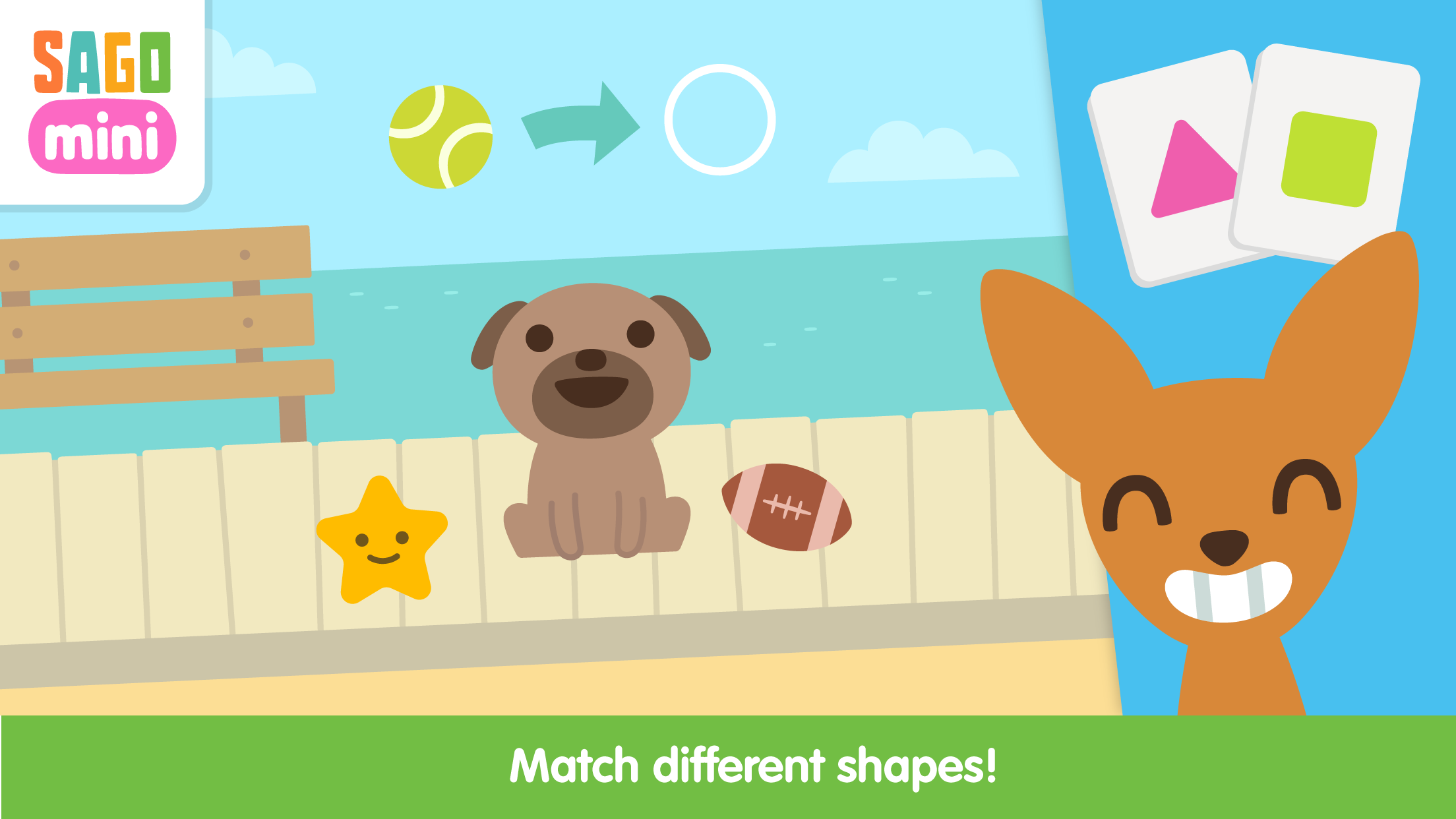 اسکرین شات 3 برنامه Sago Mini Puppy Daycare
