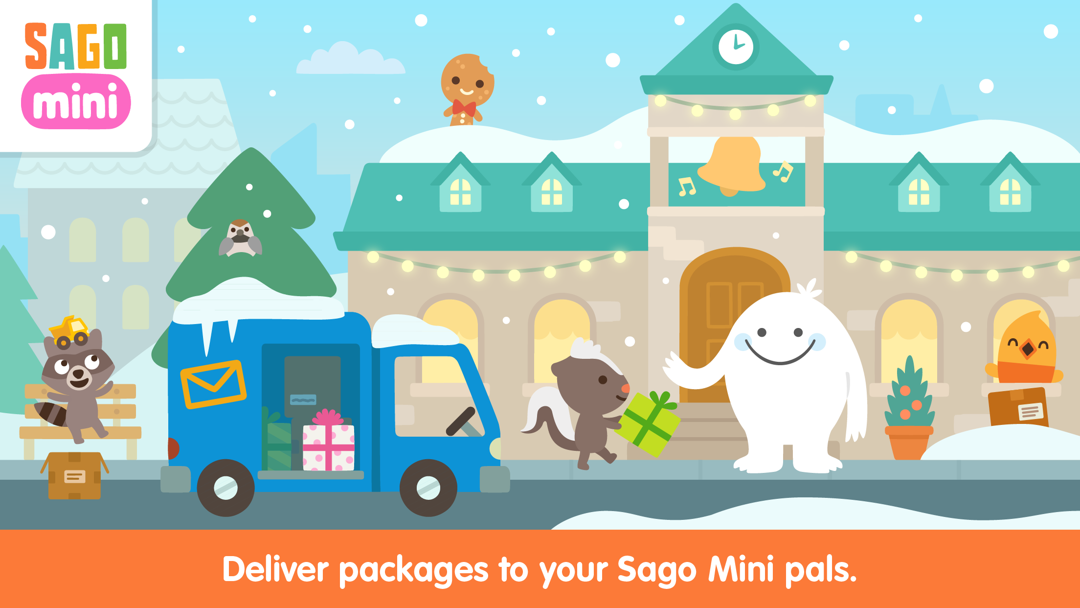 اسکرین شات 5 برنامه Sago Mini Winter City