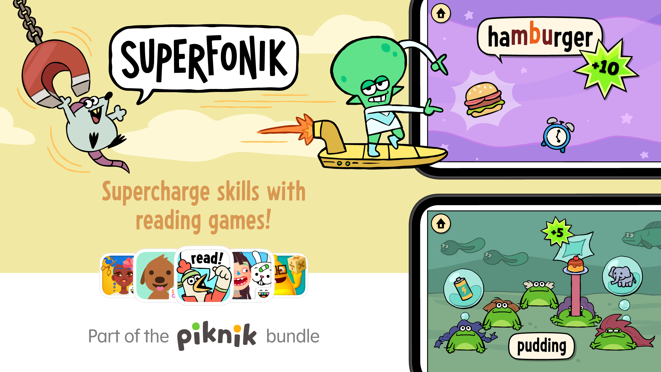 اسکرین شات 8 بازی Superfonik: Kids Learn to Read