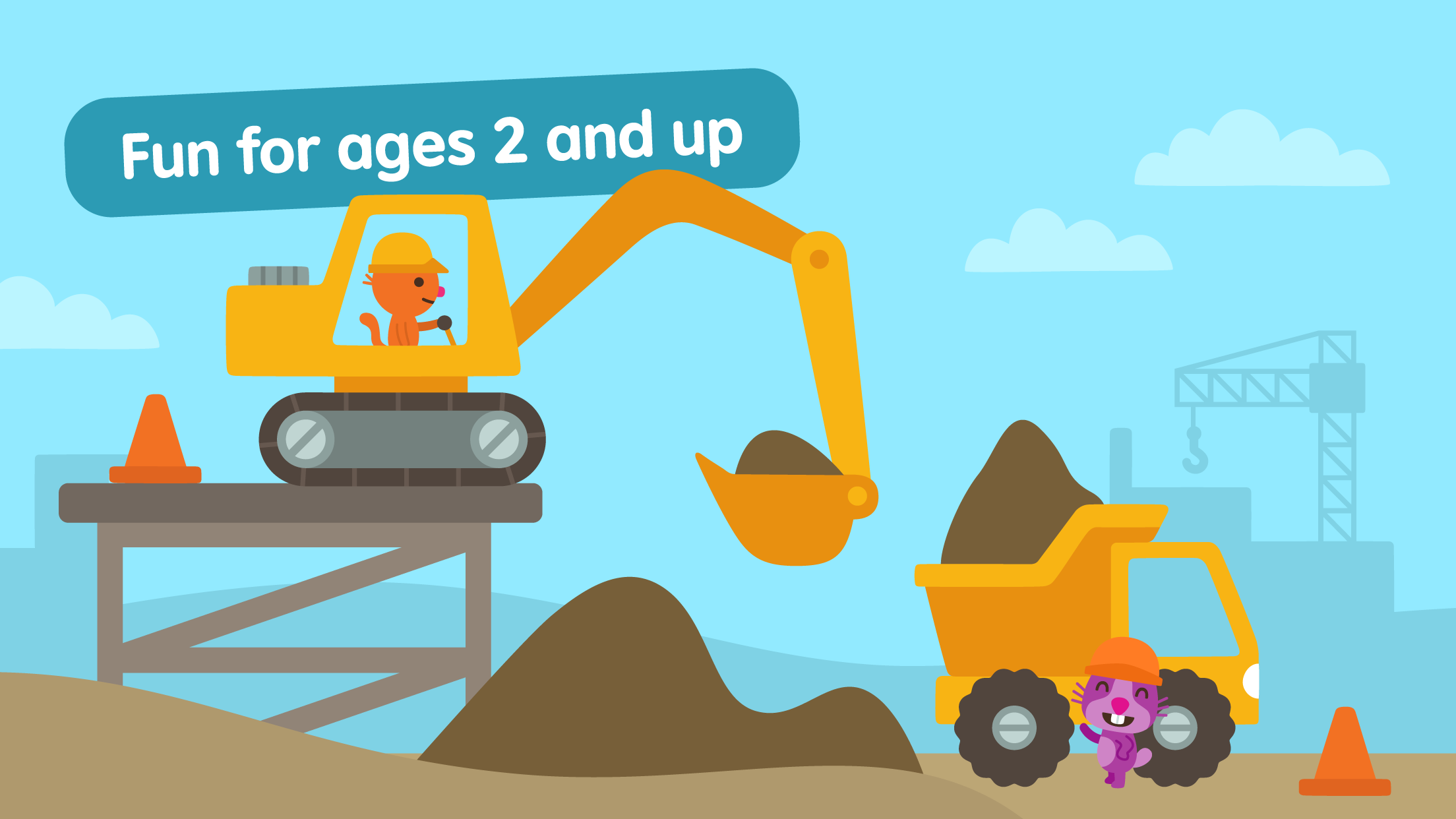 اسکرین شات 6 برنامه Sago Mini World: Kids Games