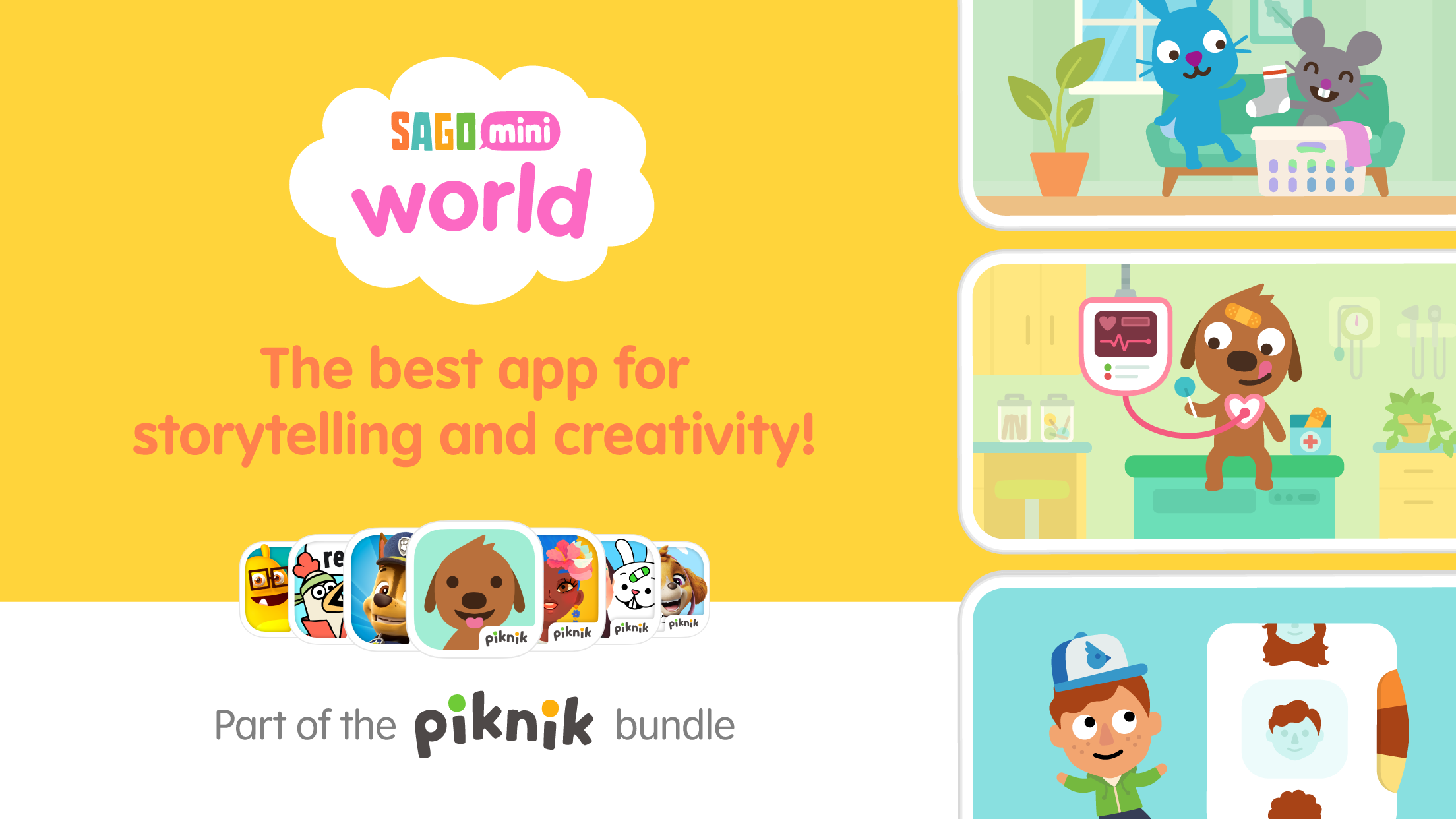 اسکرین شات 7 برنامه Sago Mini World: Kids Games
