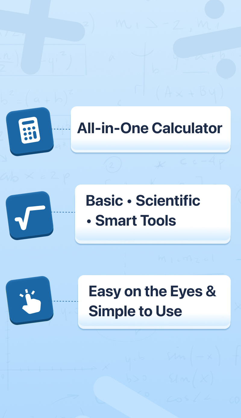 اسکرین شات 1 برنامه Calculator App