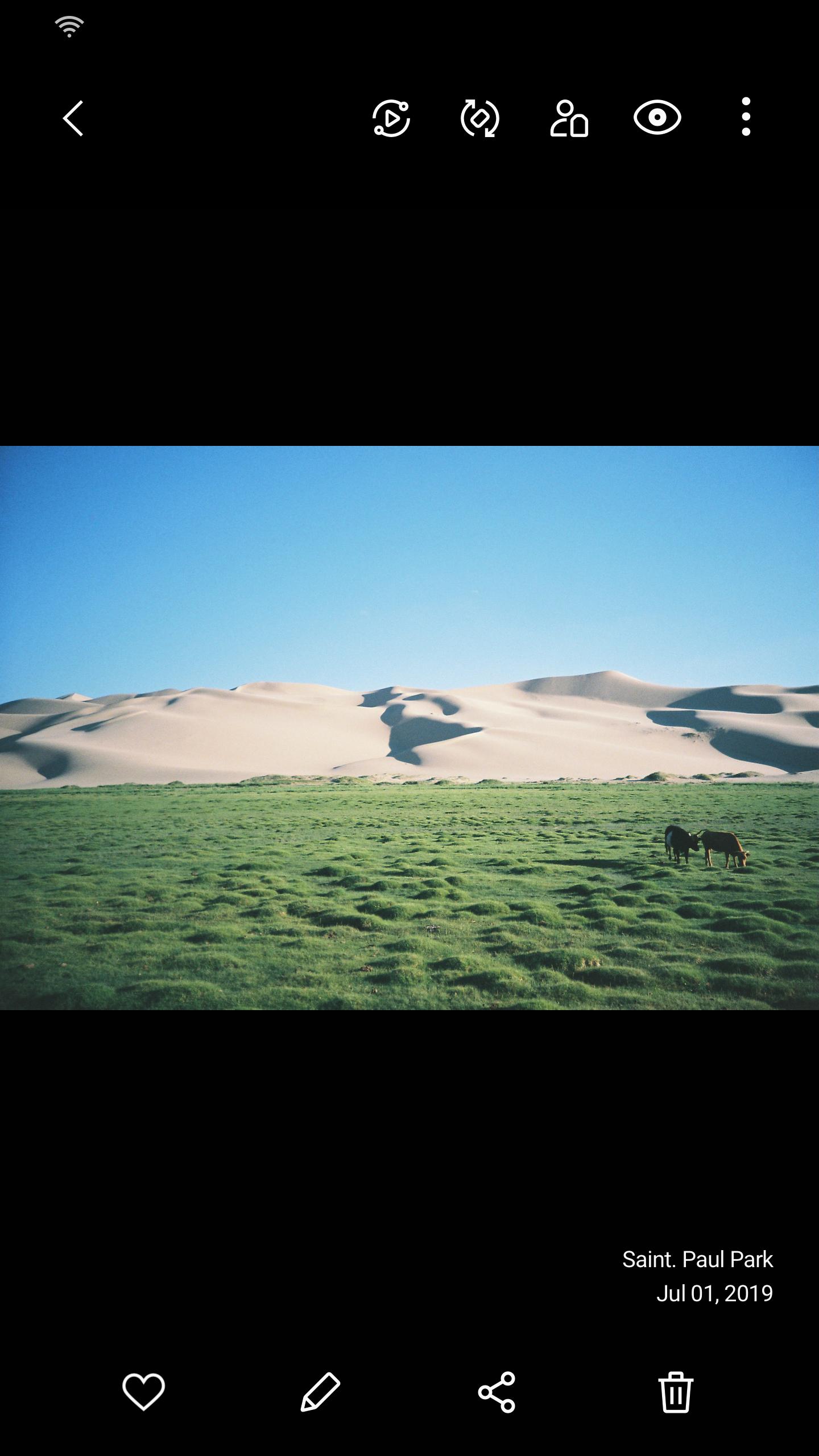 اسکرین شات 5 برنامه Gallery for Samsung