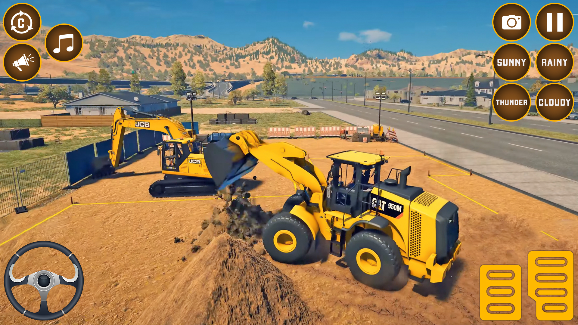 اسکرین شات 1 بازی US City Construction Games 3d