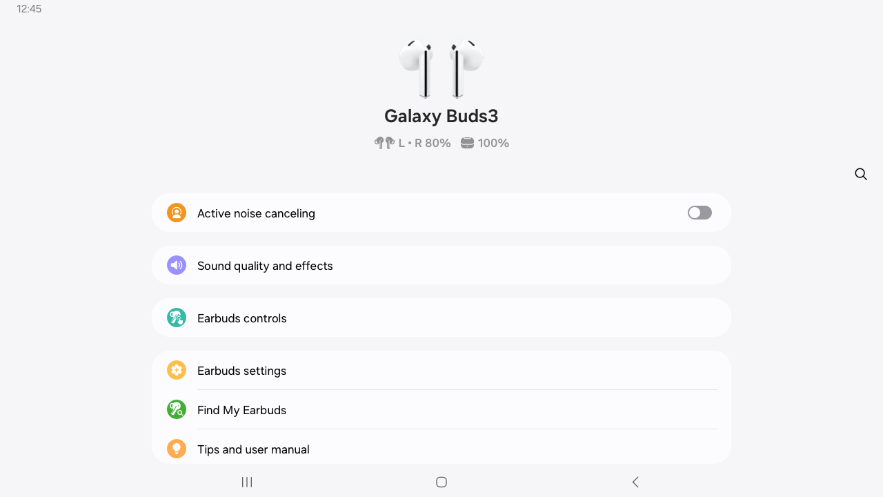 اسکرین شات 4 برنامه Galaxy Buds3 Manager