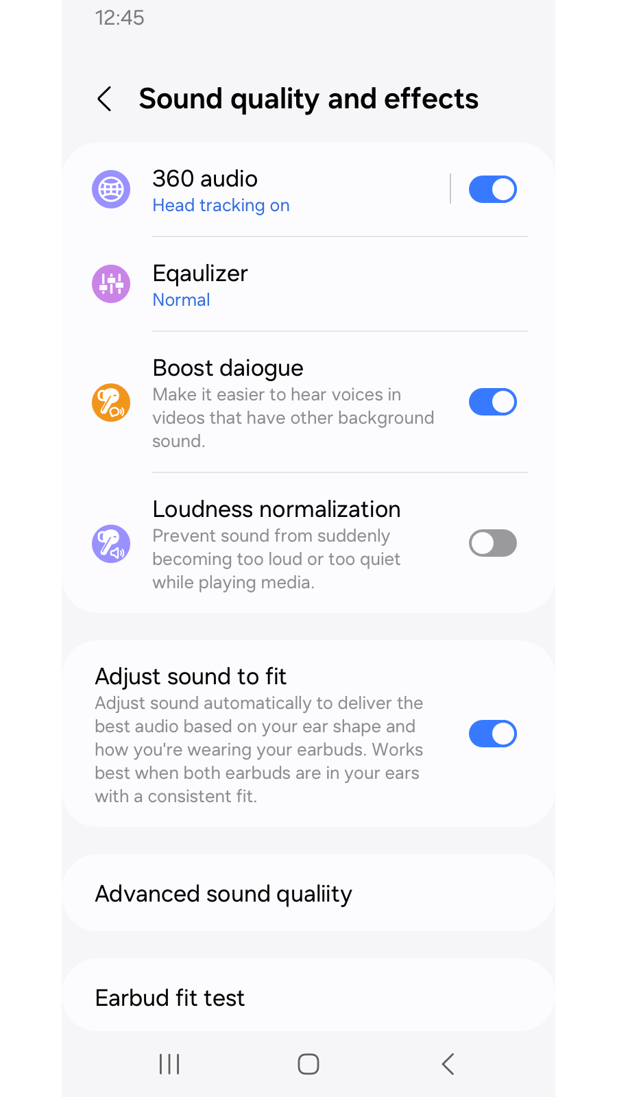 اسکرین شات 5 برنامه Galaxy Buds3 Pro Manager