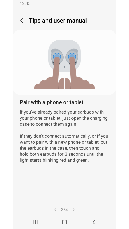 اسکرین شات 5 برنامه Galaxy Buds FE Manager