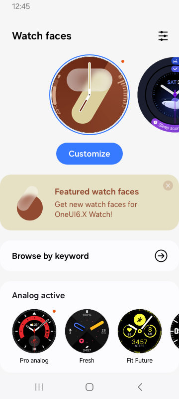 اسکرین شات 4 برنامه Galaxy Wearable