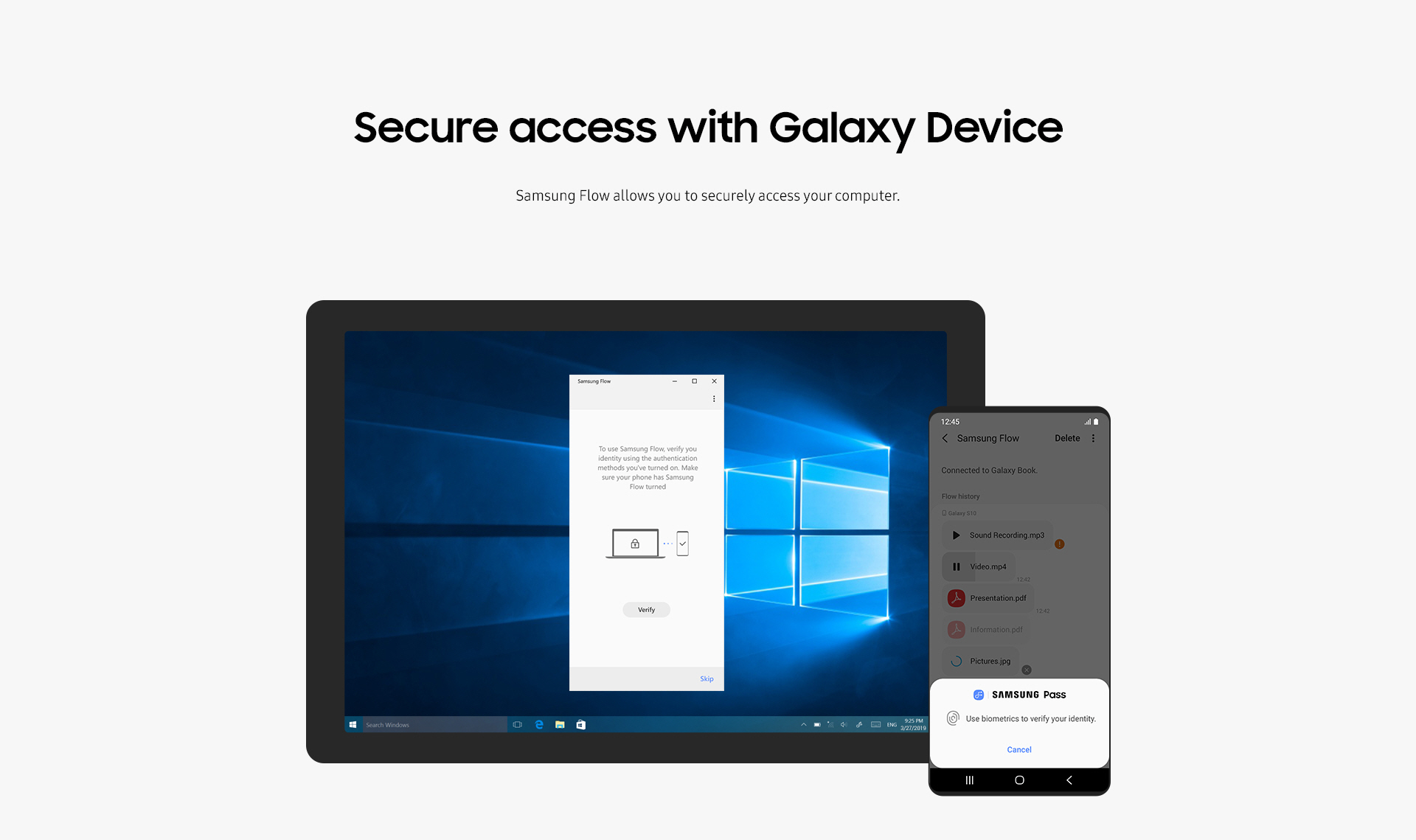 اسکرین شات 1 برنامه Samsung Flow