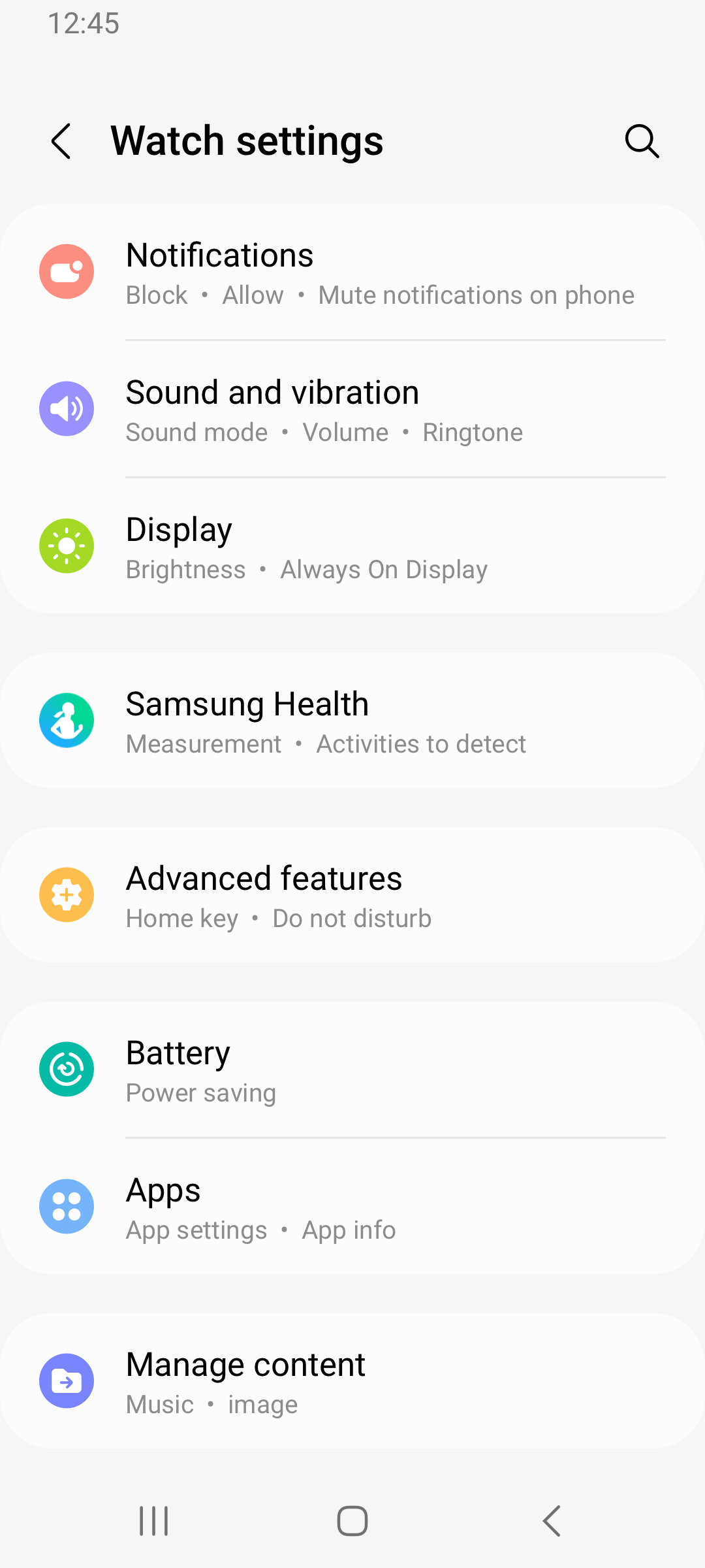 اسکرین شات 4 برنامه Galaxy Watch5 Plugin