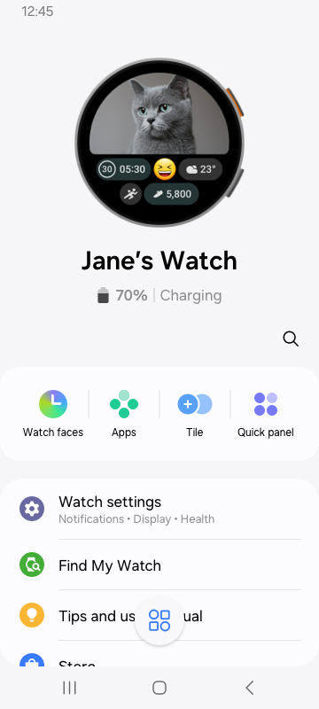 اسکرین شات 2 برنامه Galaxy Watch7 Plugin