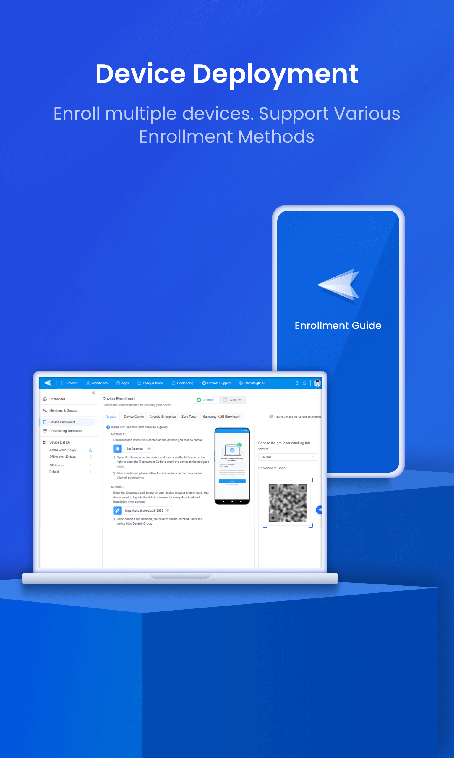 اسکرین شات 1 برنامه AirDroid Business Daemon