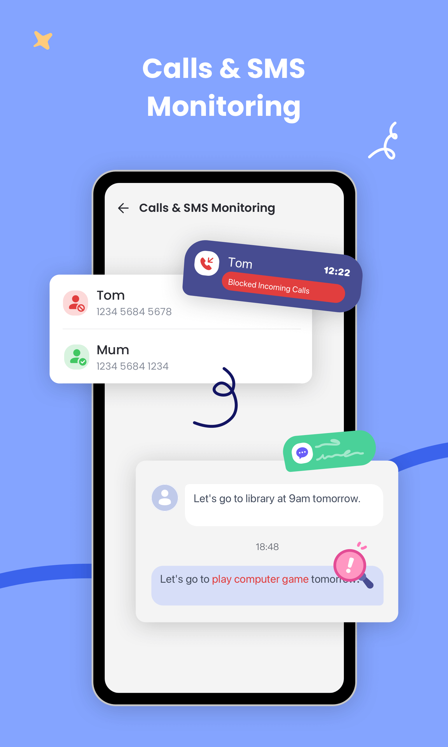 اسکرین شات 8 برنامه AirDroid Parental Control