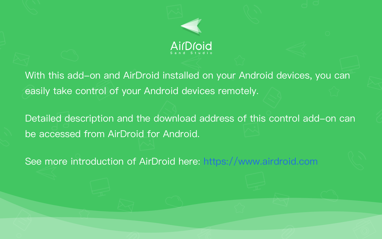 اسکرین شات 3 برنامه AirDroid Control Add-on