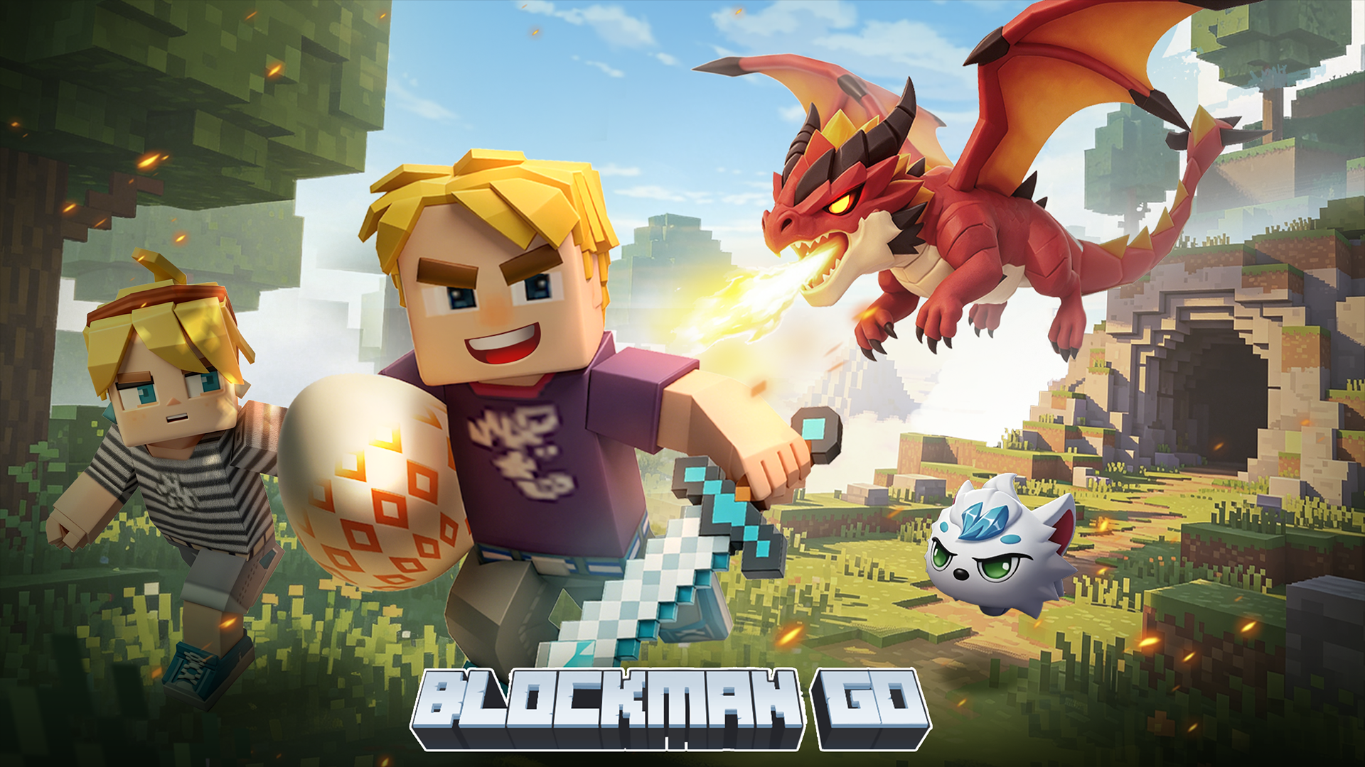 اسکرین شات 1 بازی Blockman Go