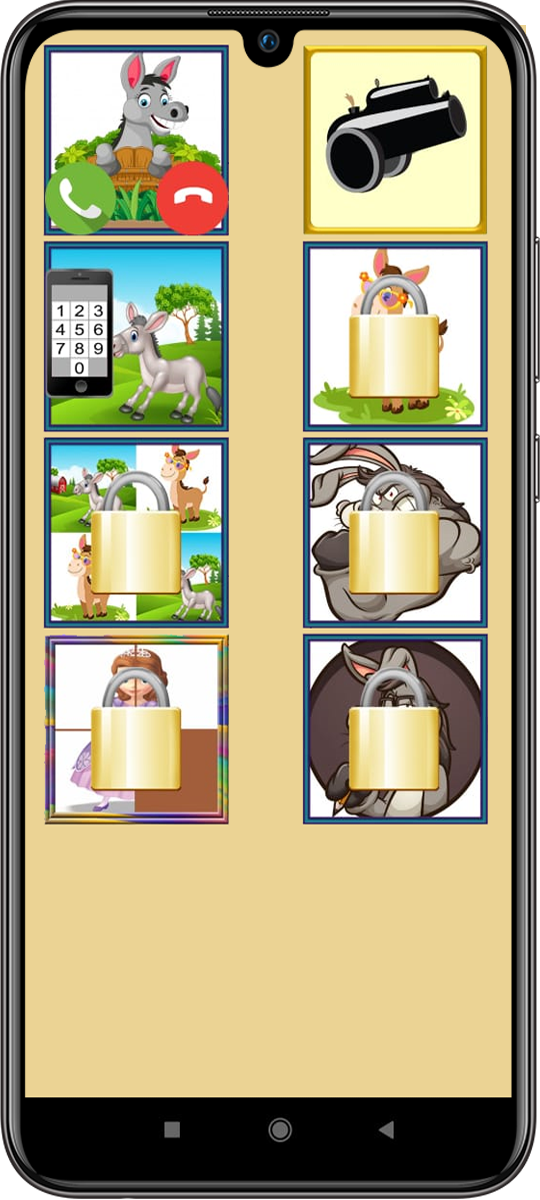 اسکرین شات 2 بازی Fake Call Donkey Game