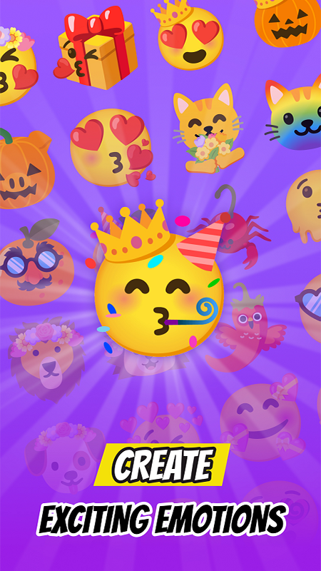 اسکرین شات 2 بازی بازی ایموجی ساز/ترکیب ایموجی